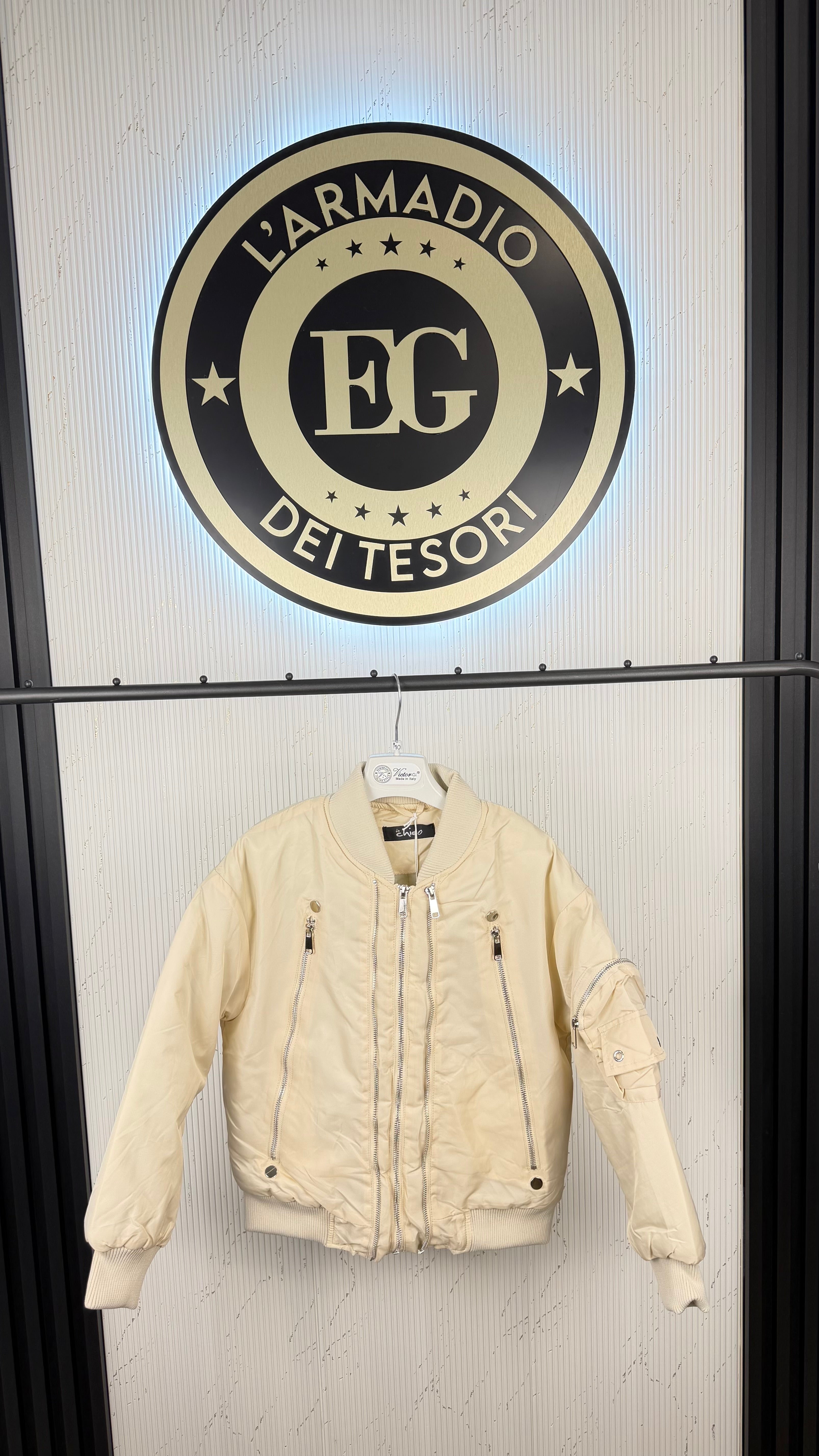 GIUBBINO bambino BOMBER ZIP