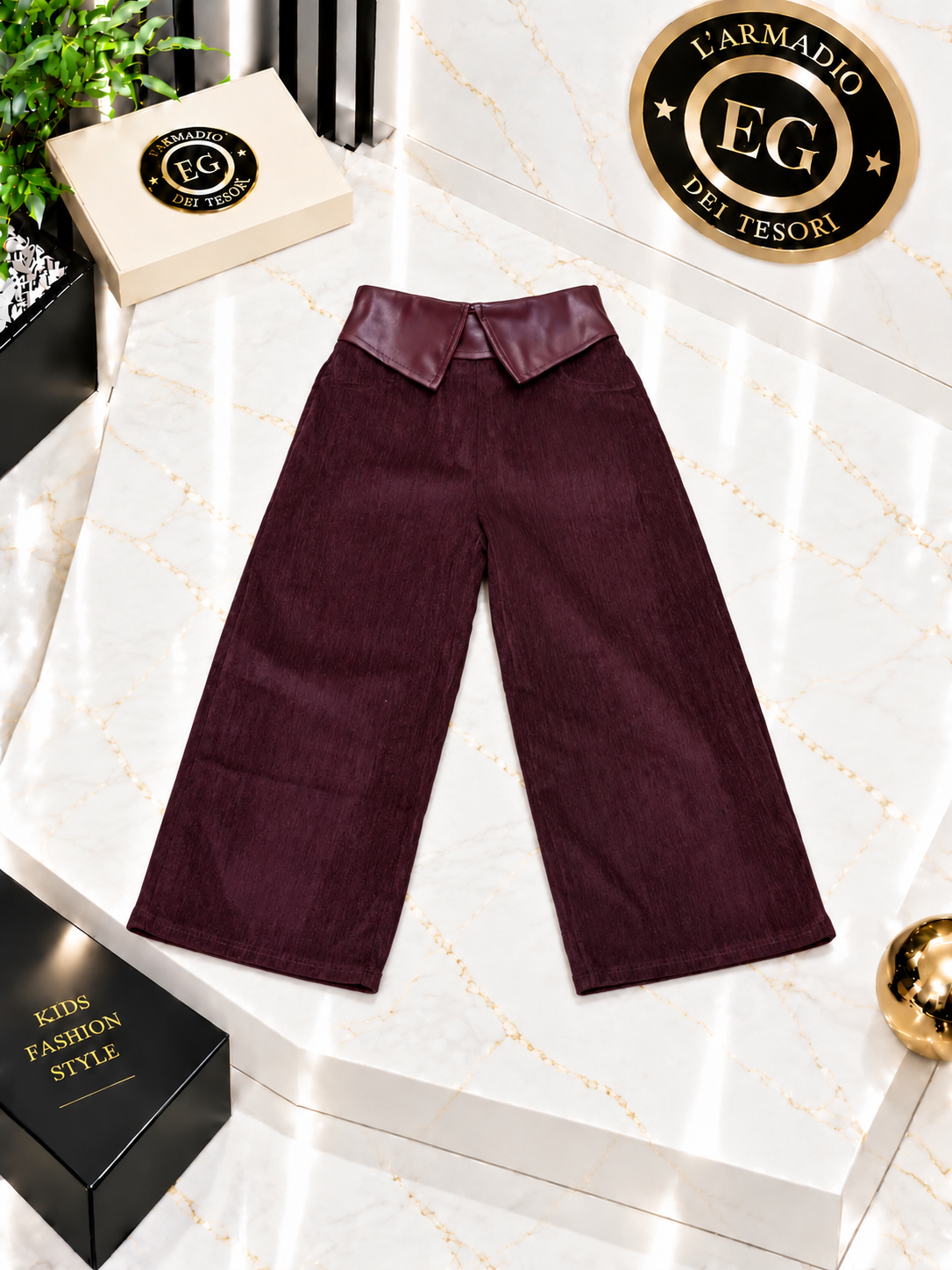 PANTALONE BAMBINA RISVOLPEL