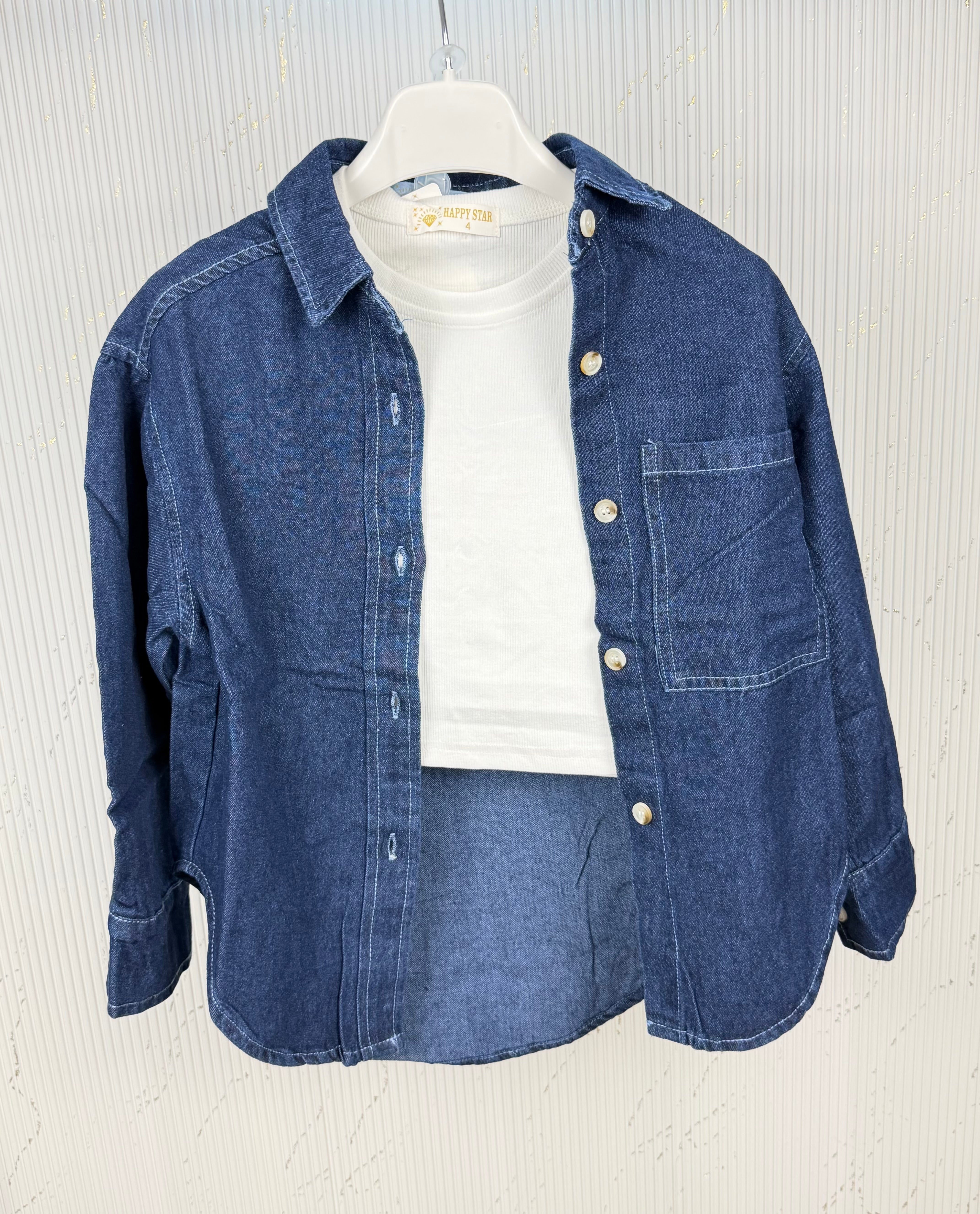 Camicia bambina trecy