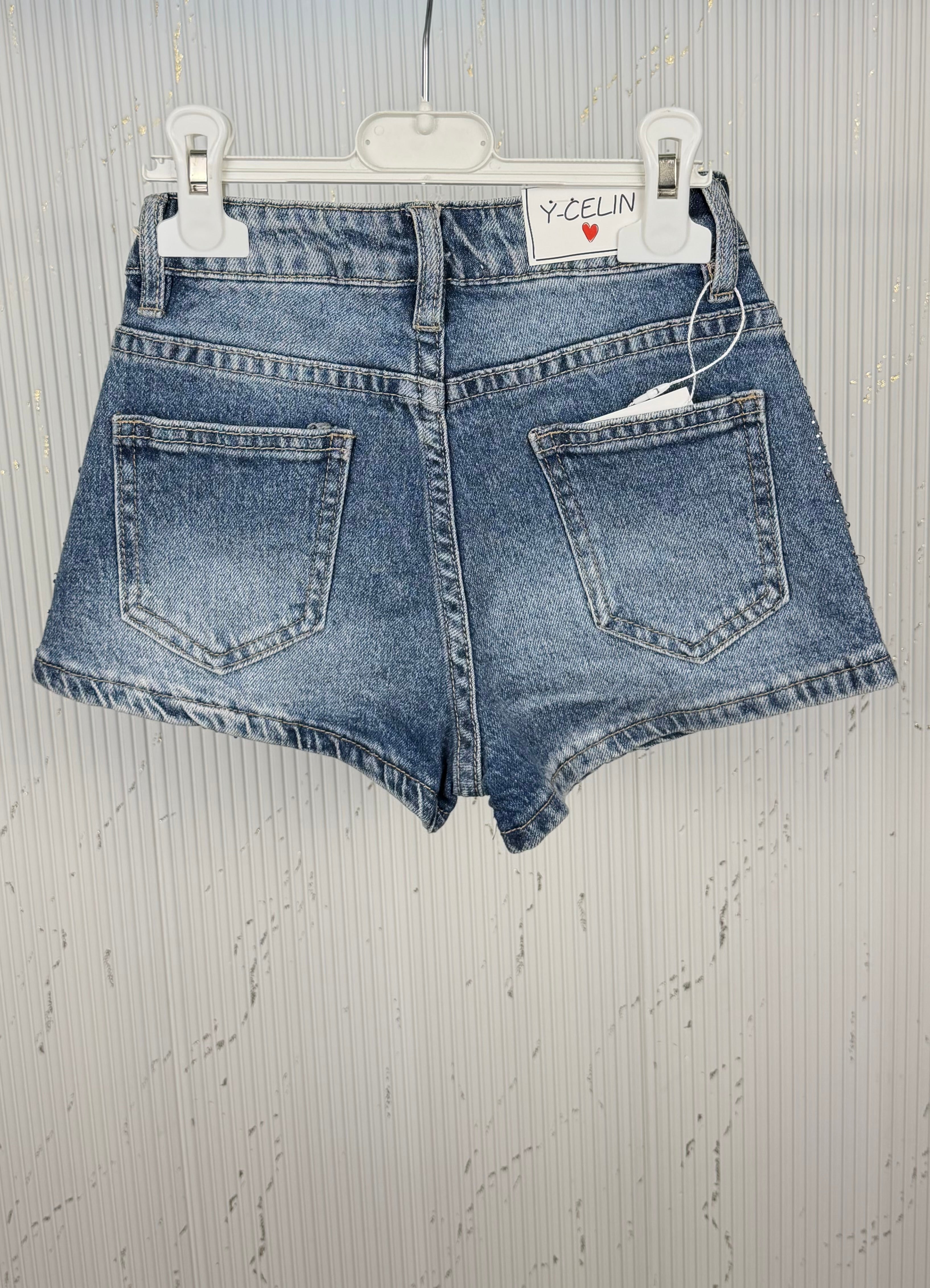 Short bambina diamond chiaro