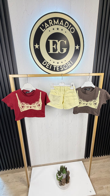 SHIRT BAMBINA REGGISENO JUST