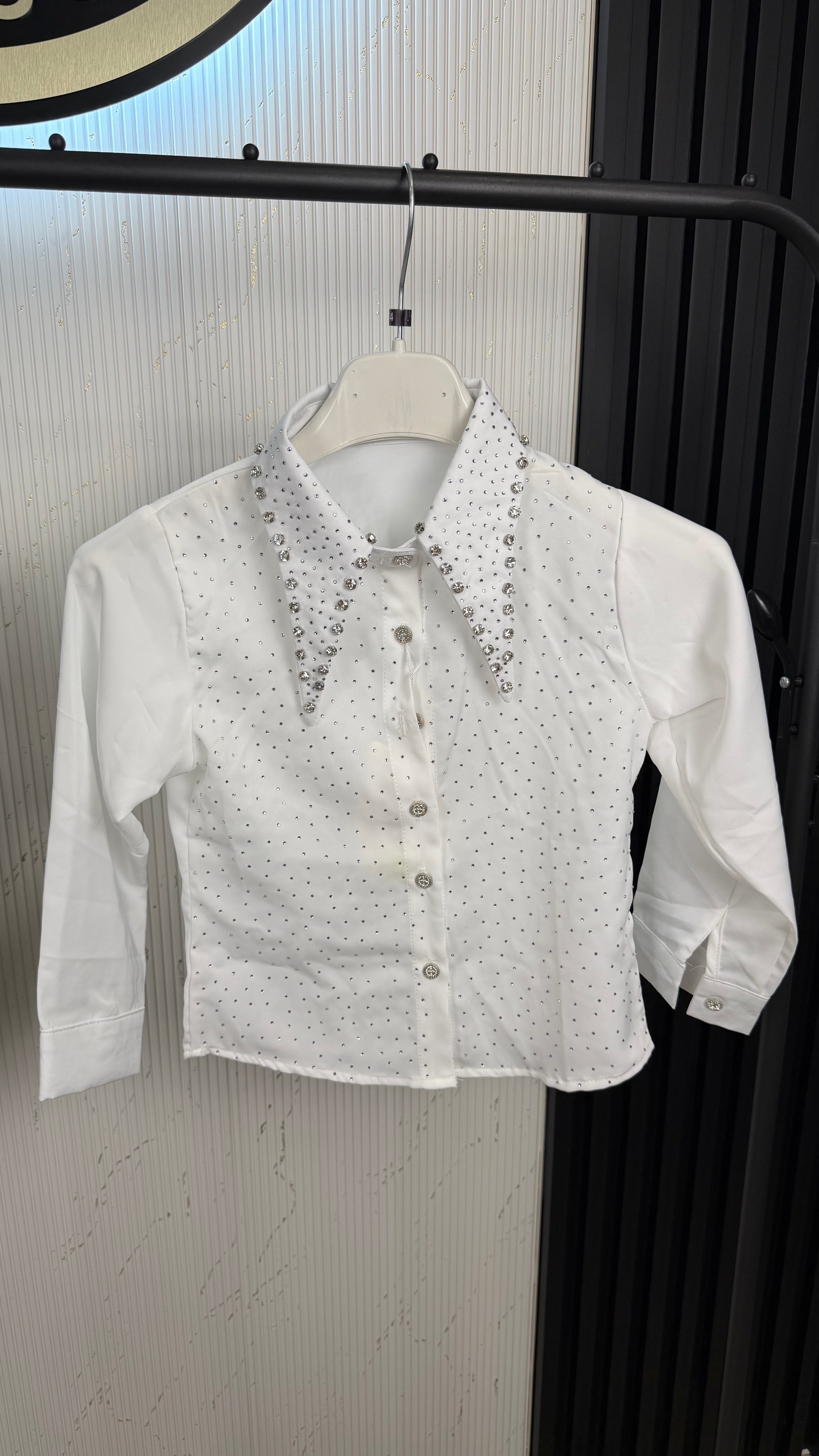 Camicia bambina diamond