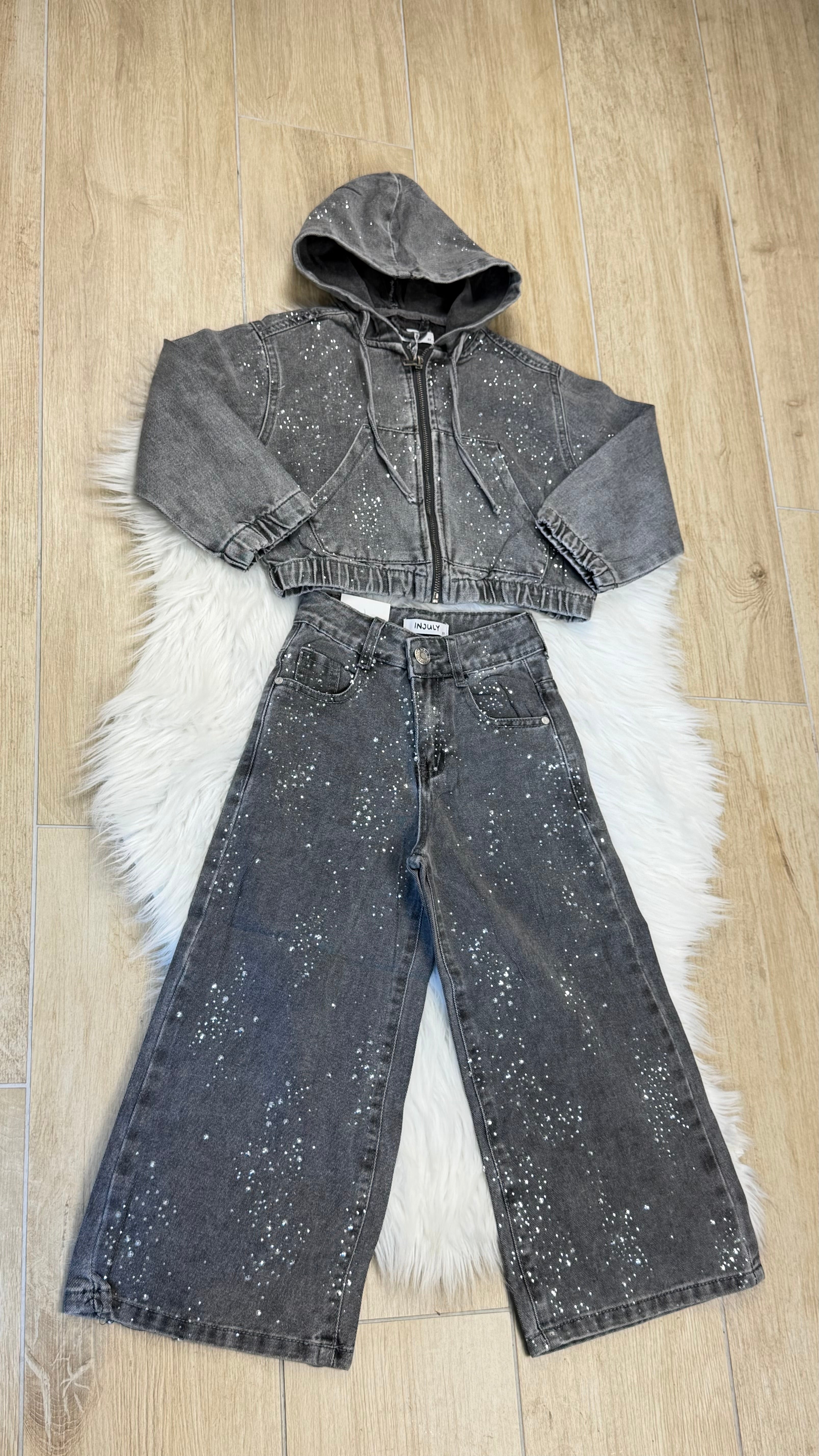 Completo bambina diamond