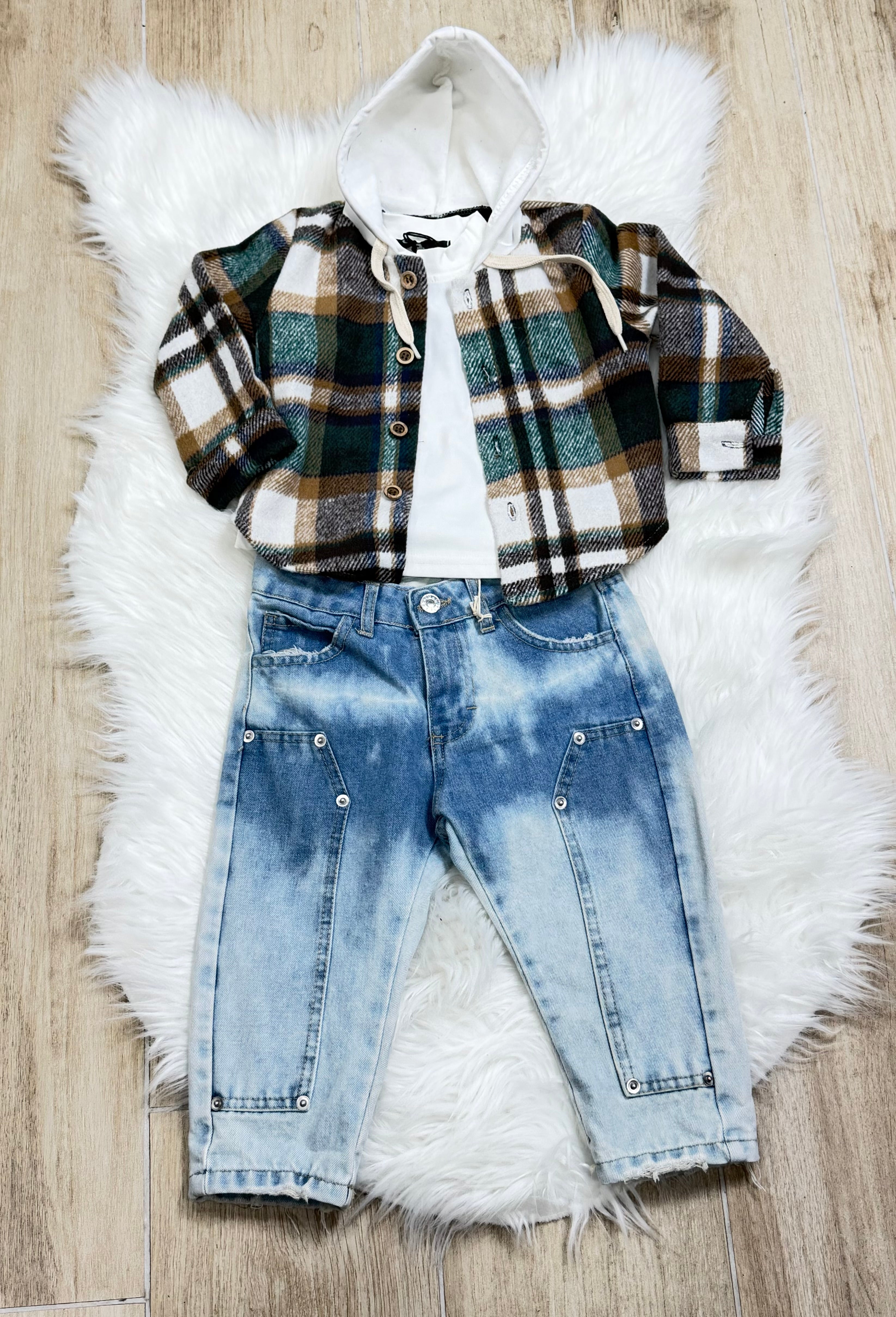 Jeans neonato ras