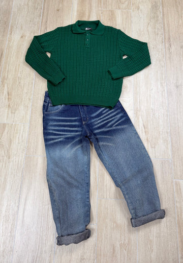 Jeans bambino sfumo