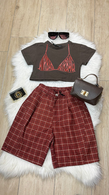 BERMUDA BAMBINA QUADRI