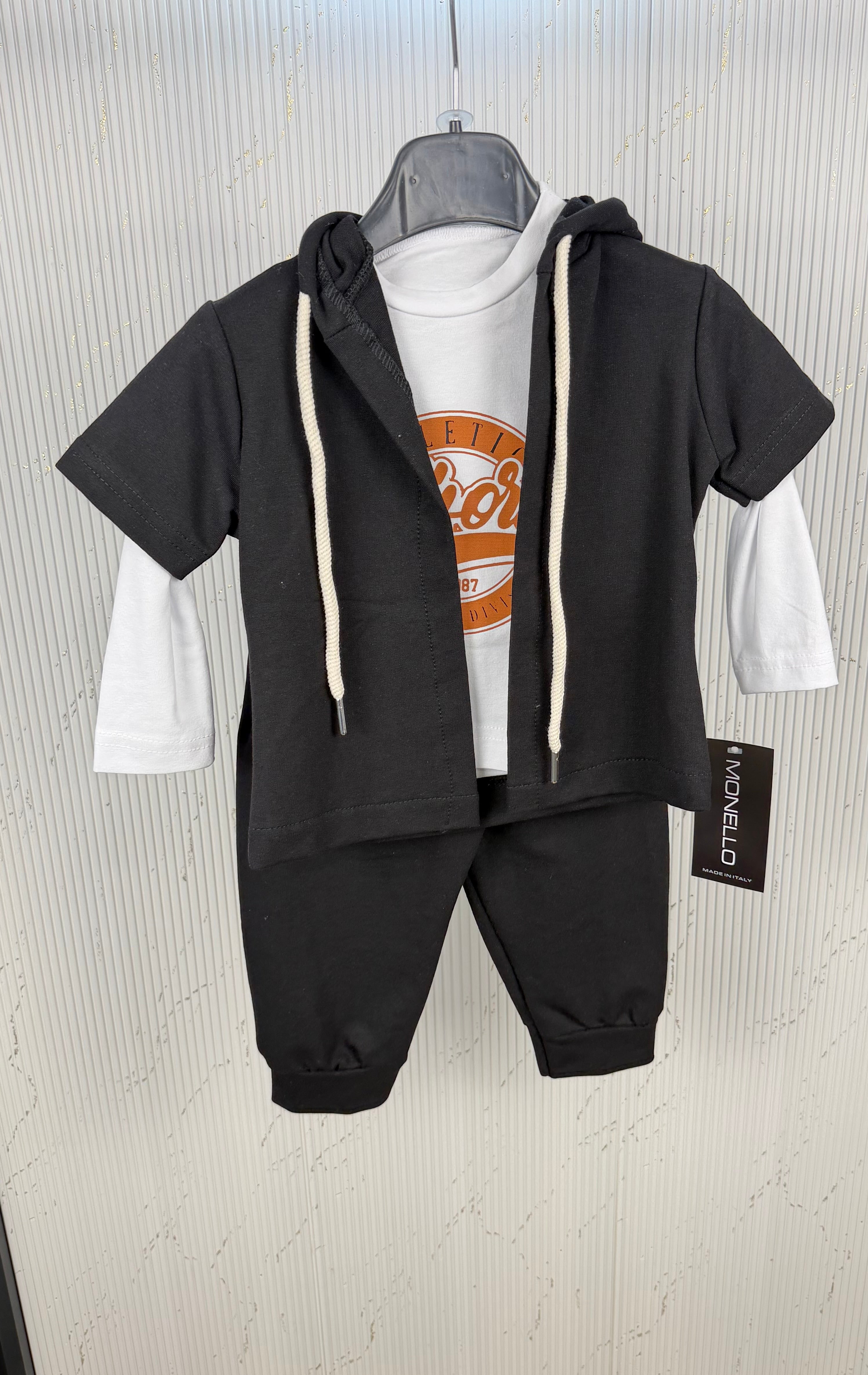 Completo neonato 3 pezzi California