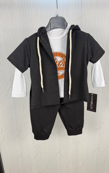Completo neonato 3 pezzi California