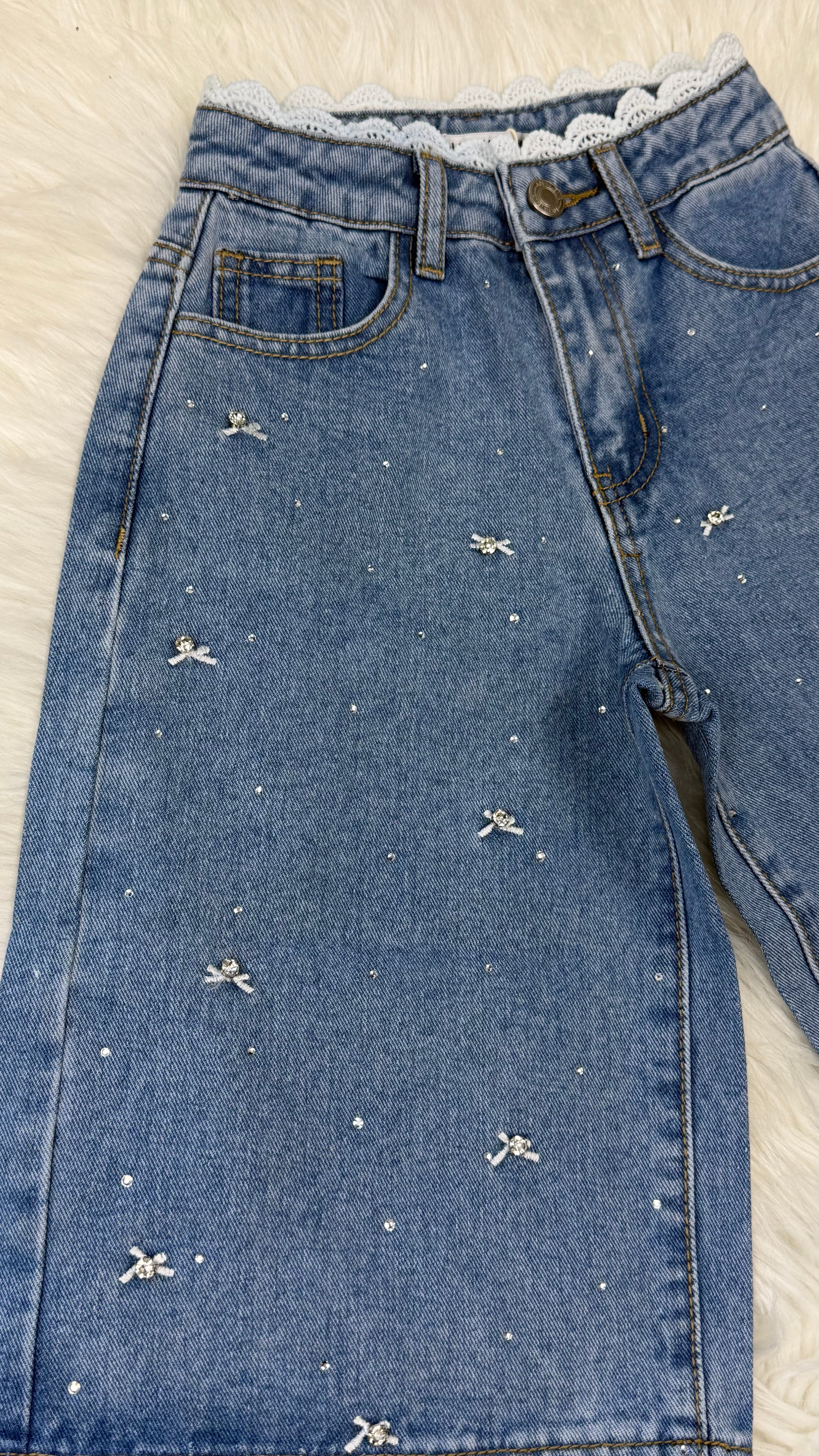 Jeans bambina fiolux