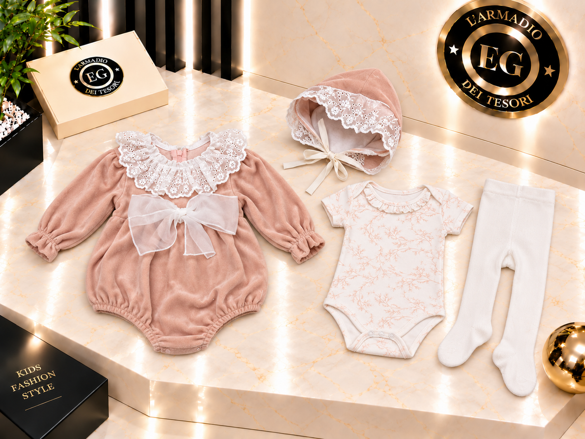 COMPLETO NEONATA NOY PINK