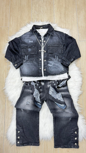 Completo bambino DENIM Streetwear