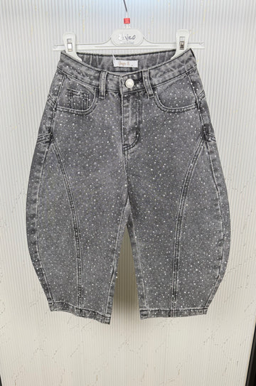 Jeans bambina Balloon diamond