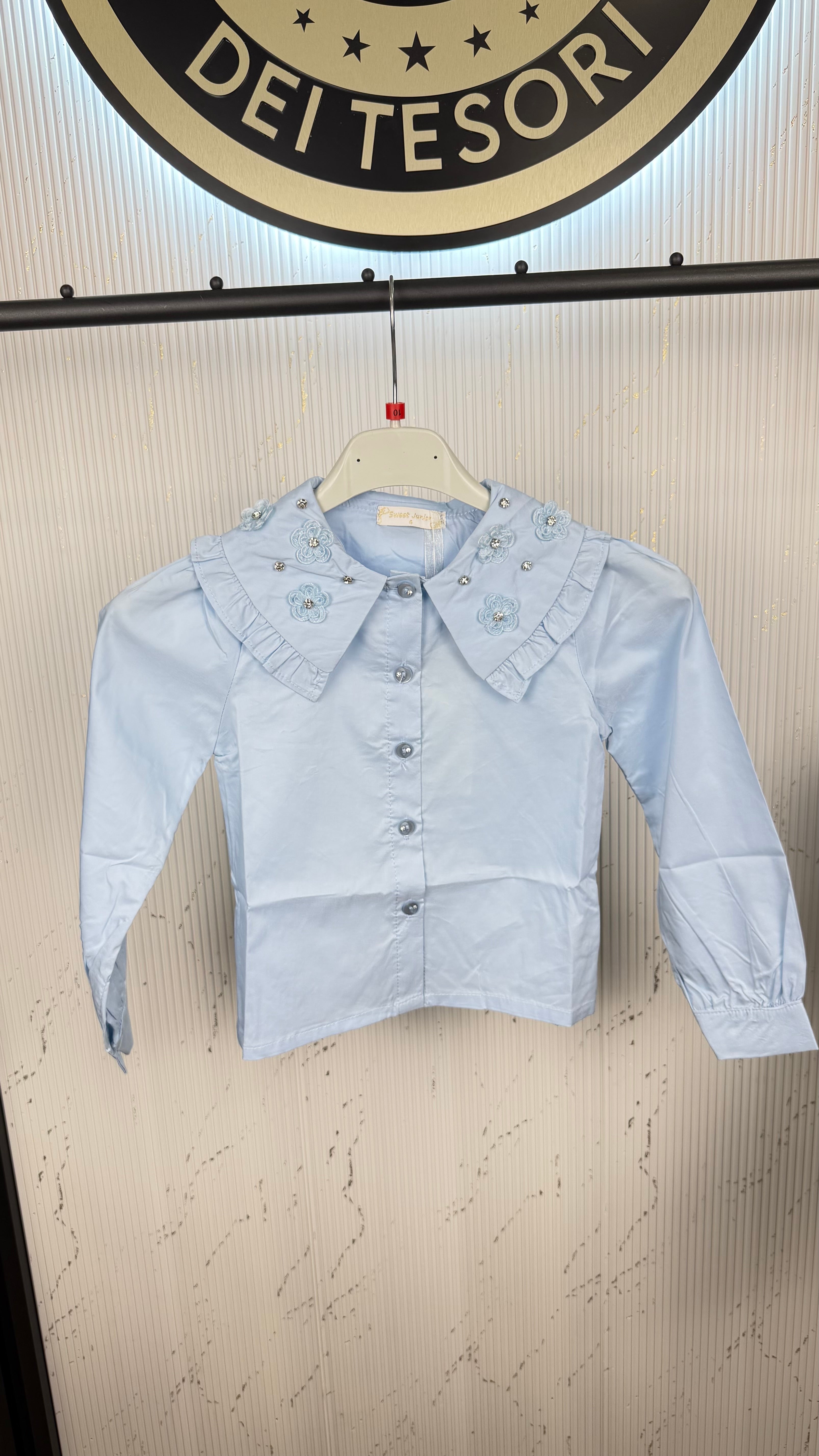 Camicia bambina floreal