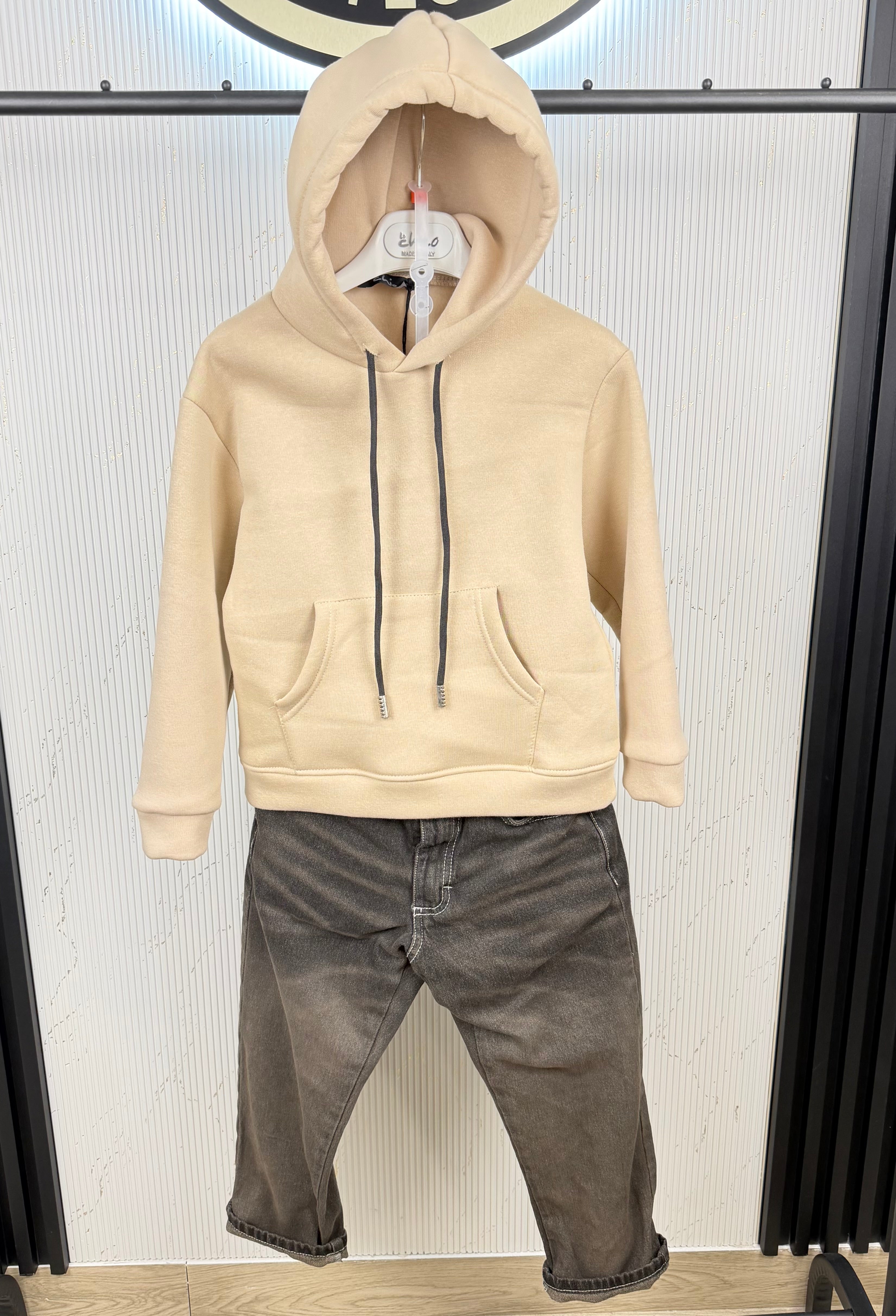 Jeans bambino sabbia