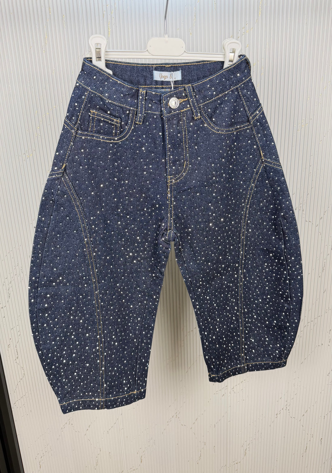 Jeans bambina Balloon diamond