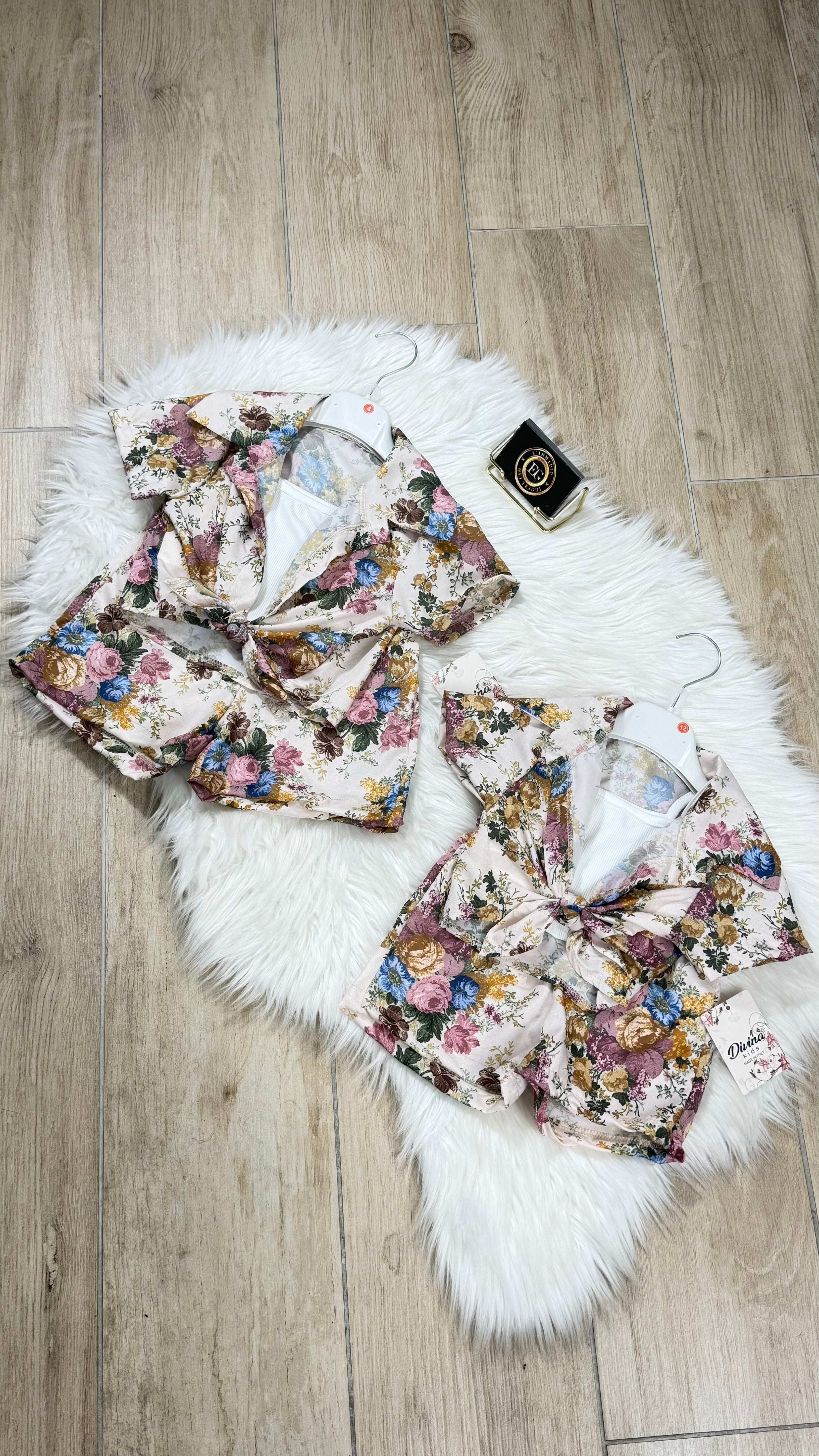 COMPLETO NEONATA FLOREAL