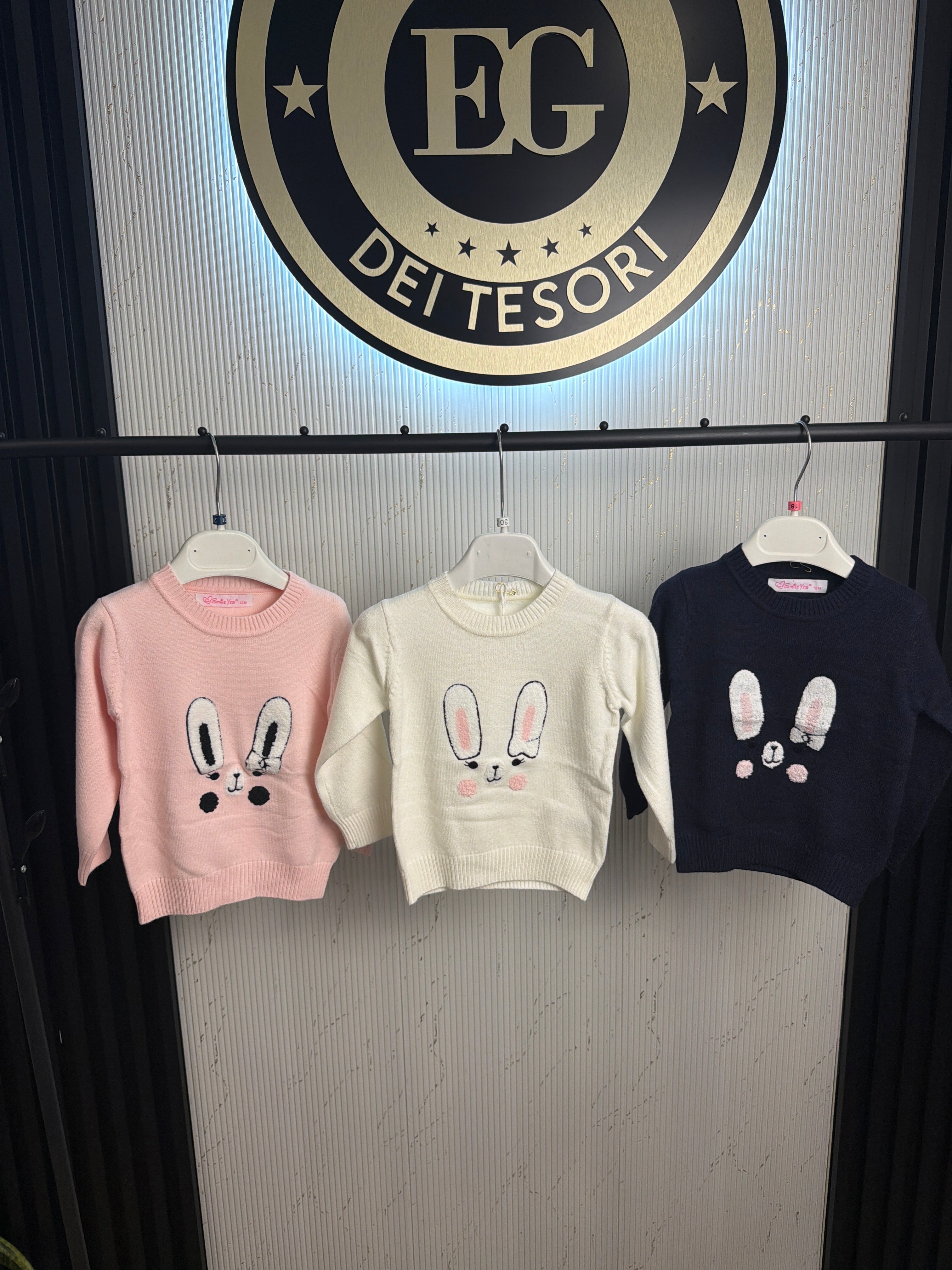 Maglione neonata SMILE