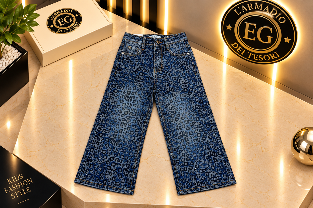 JEANS BAMBINA GHEPARD