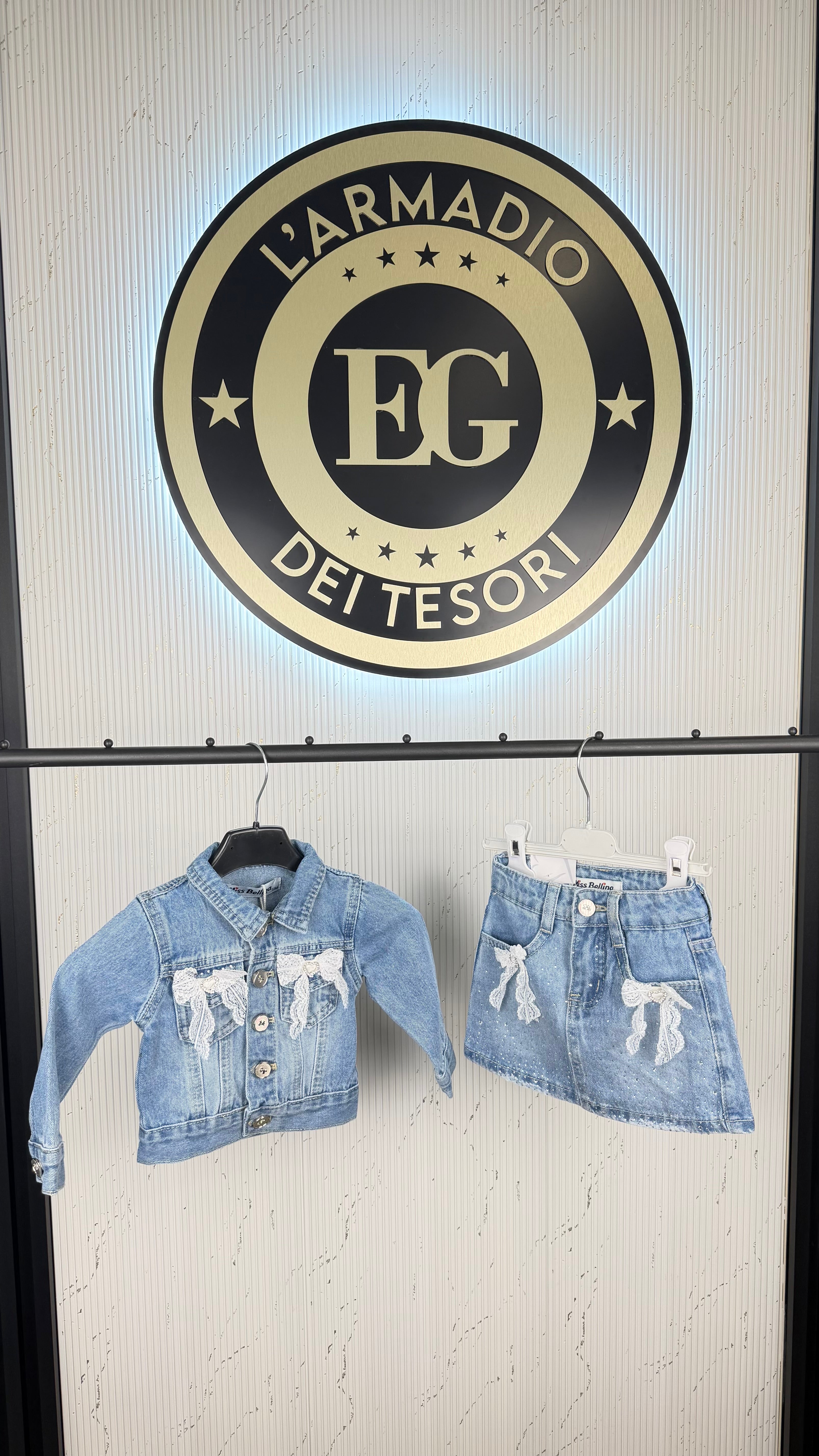 Completo neonata JEANS
