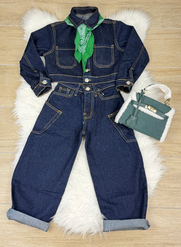 Completo bambina DENIM PREMIUM