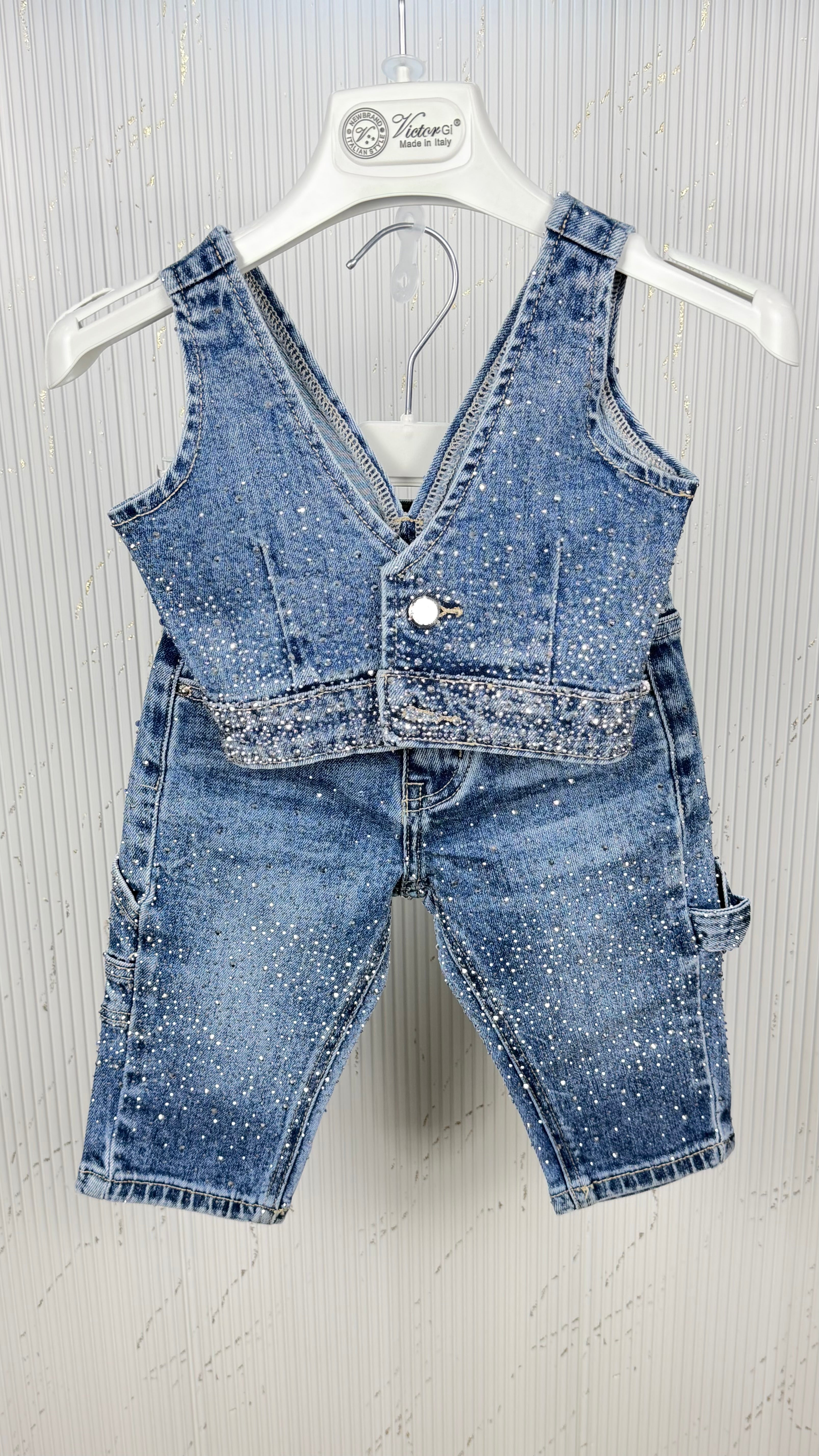 Completo neonata full diamond