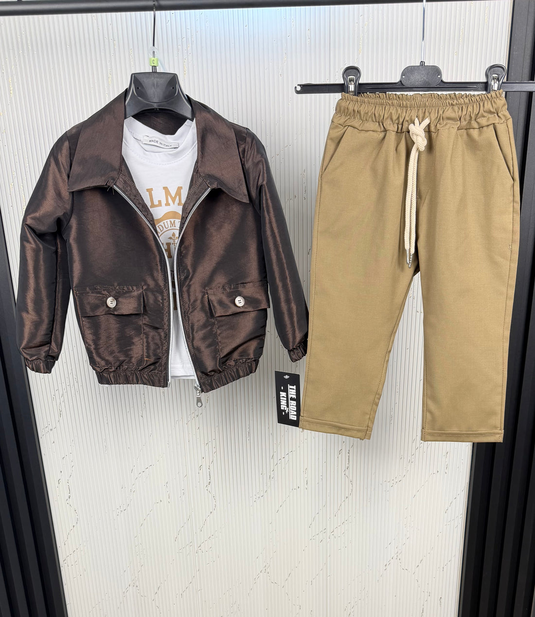 Completo bambino  3 pezzi BROWN