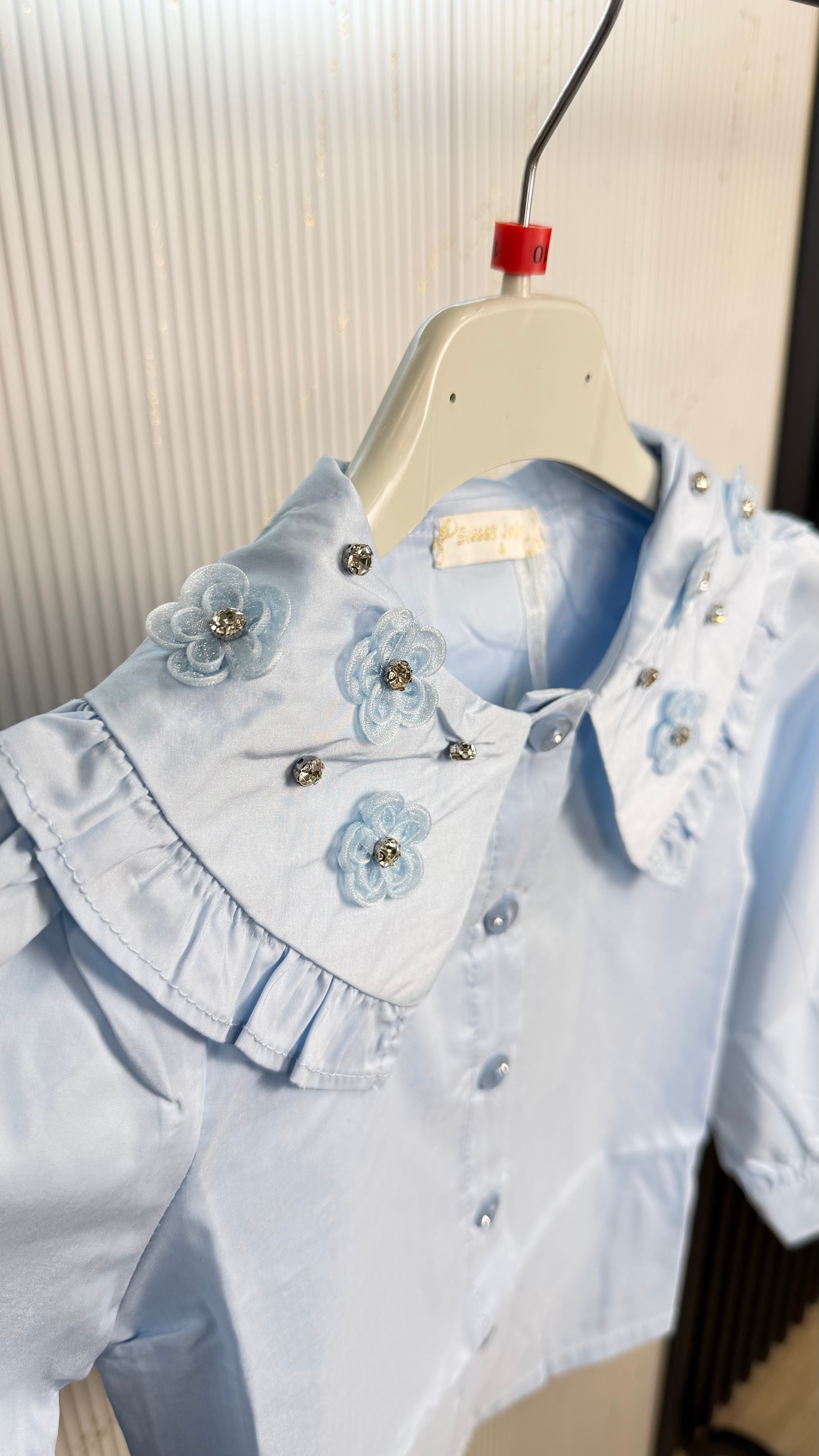 Camicia bambina floreal