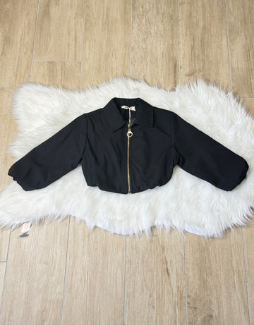 GIUBBINO bambina crop primaverile