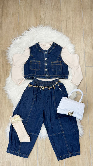 Completo bambina DENIM