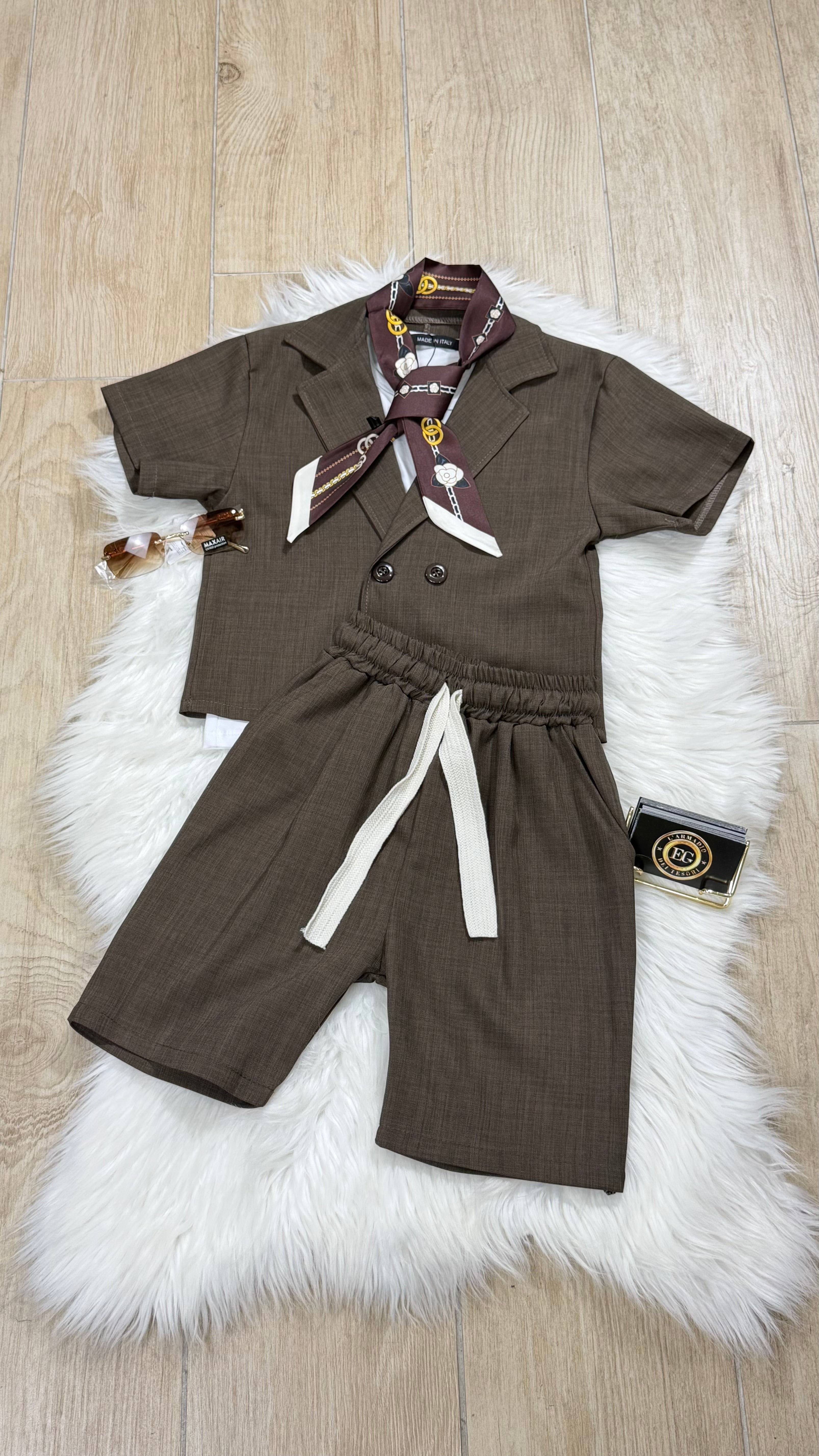 COMPLETO BAMBINO DOP CORTO