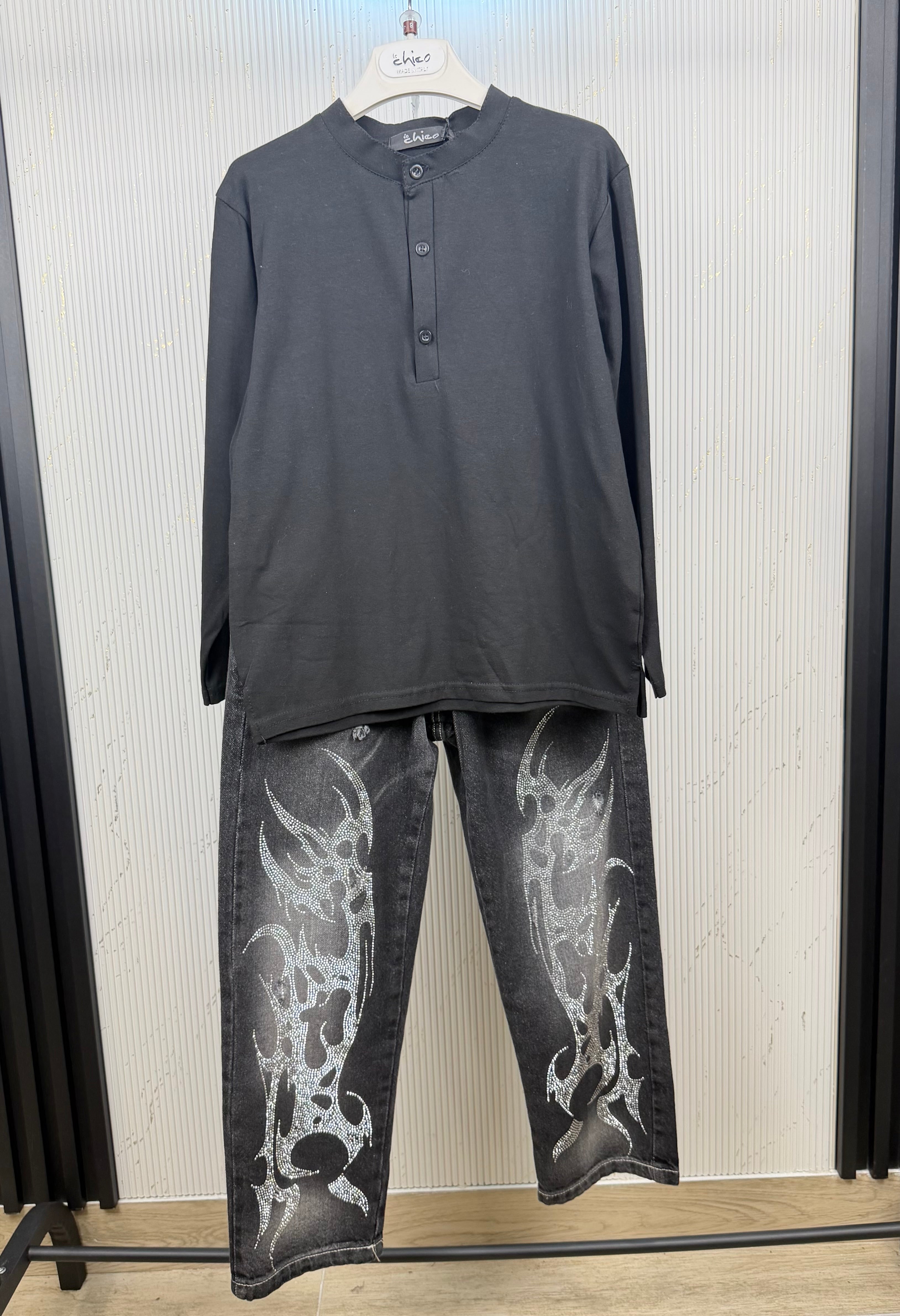 Jeans bambino fuego