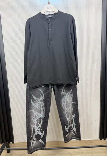 Jeans bambino fuego