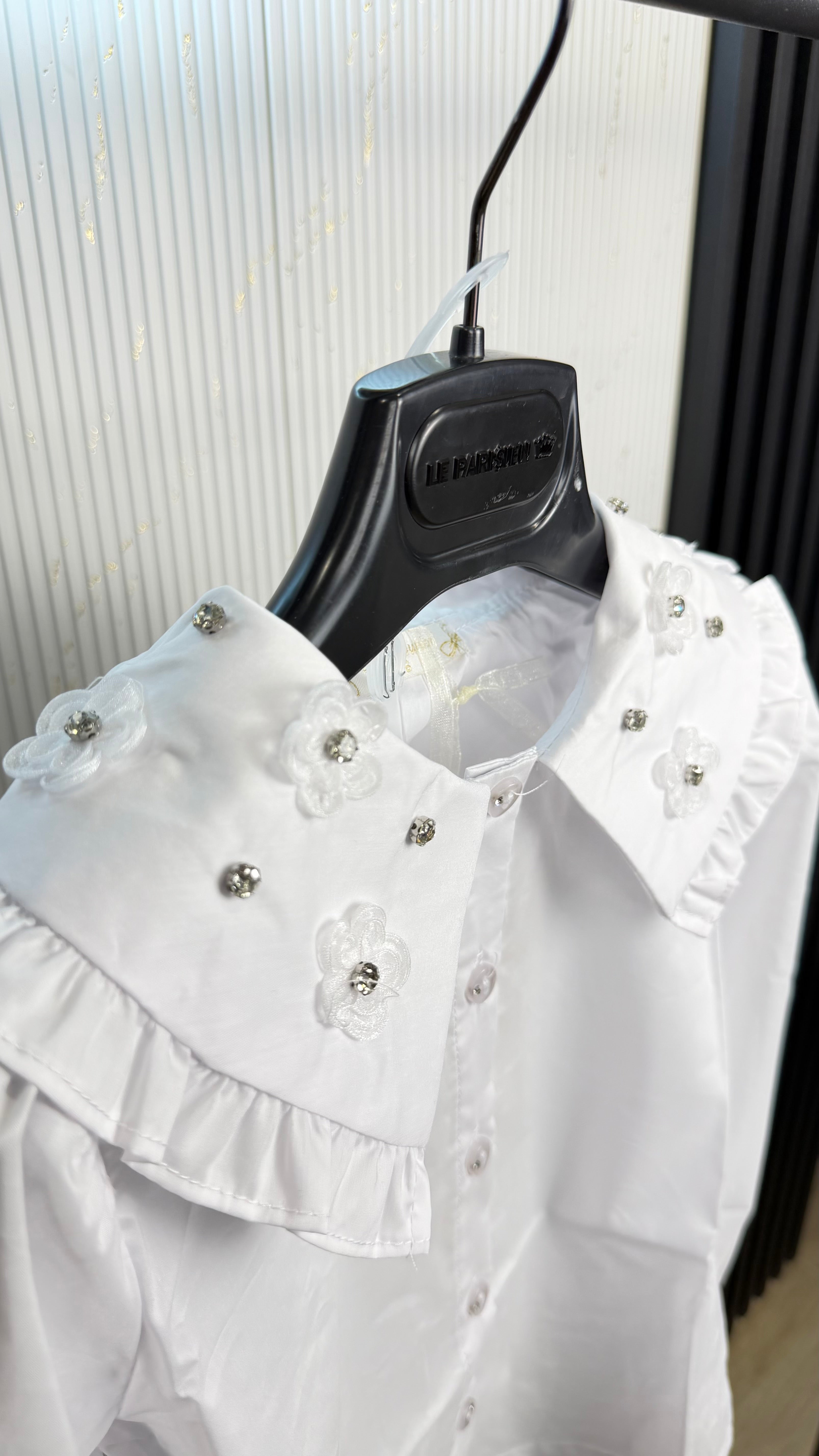 Camicia bambina floreal
