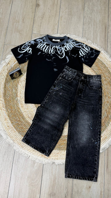 JEANS BAMBINO CROCI