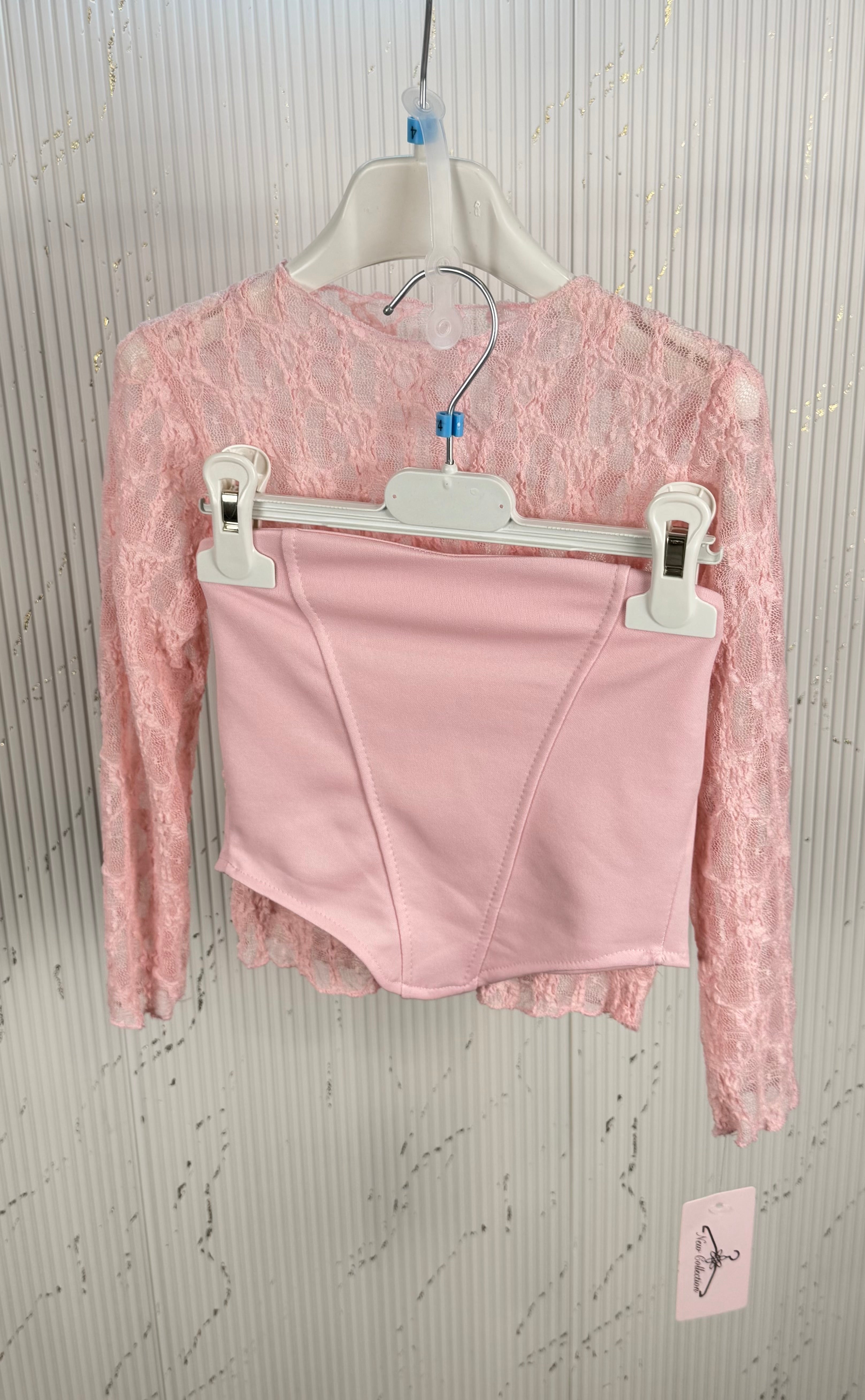 Maglia bambina con corpetto