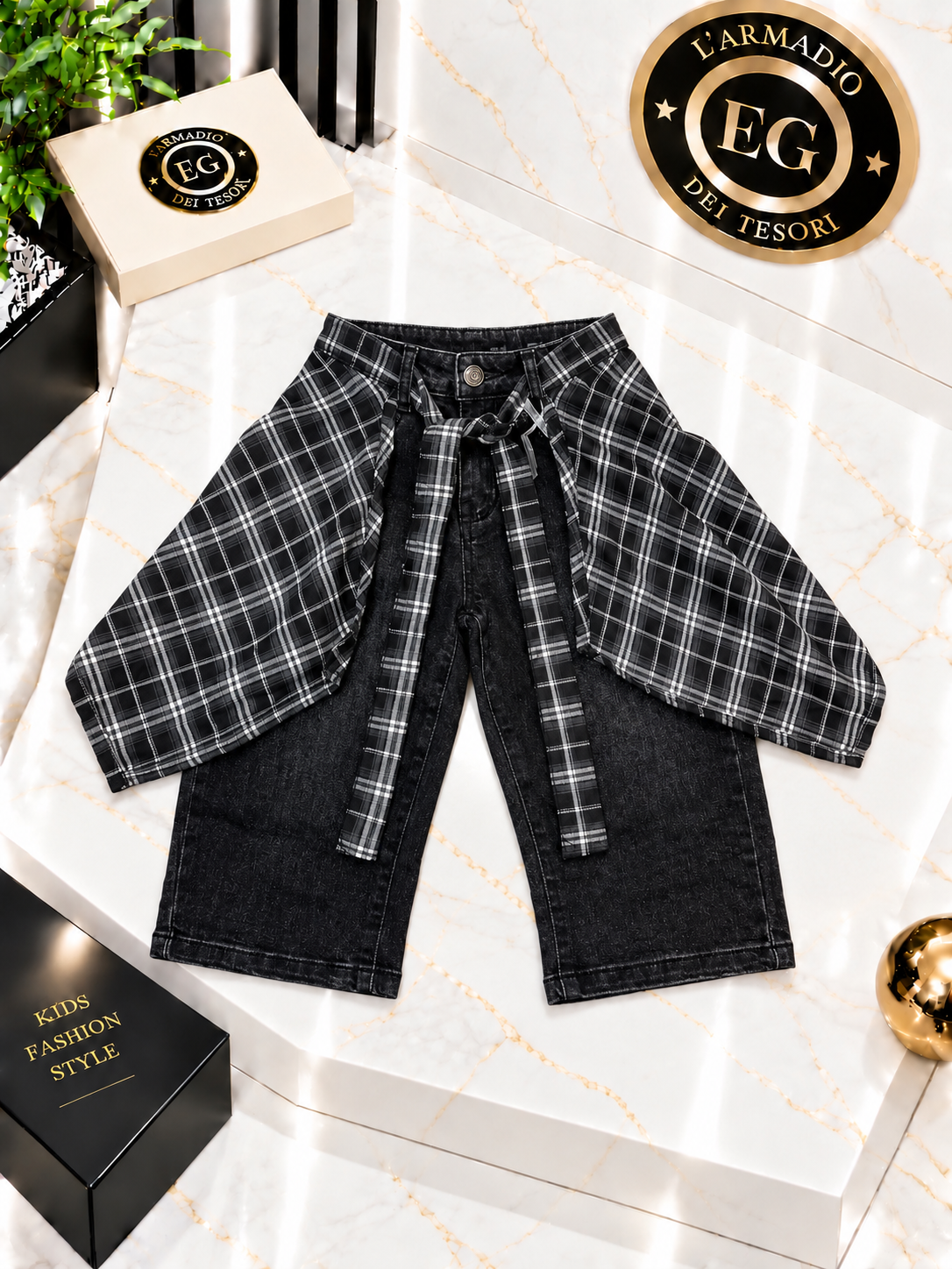 JEANS NEONATA BANDIS