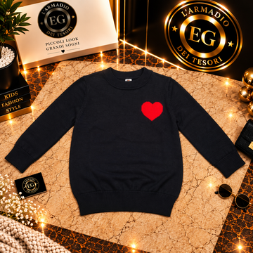 MAGLIA BAMBINA CUORE