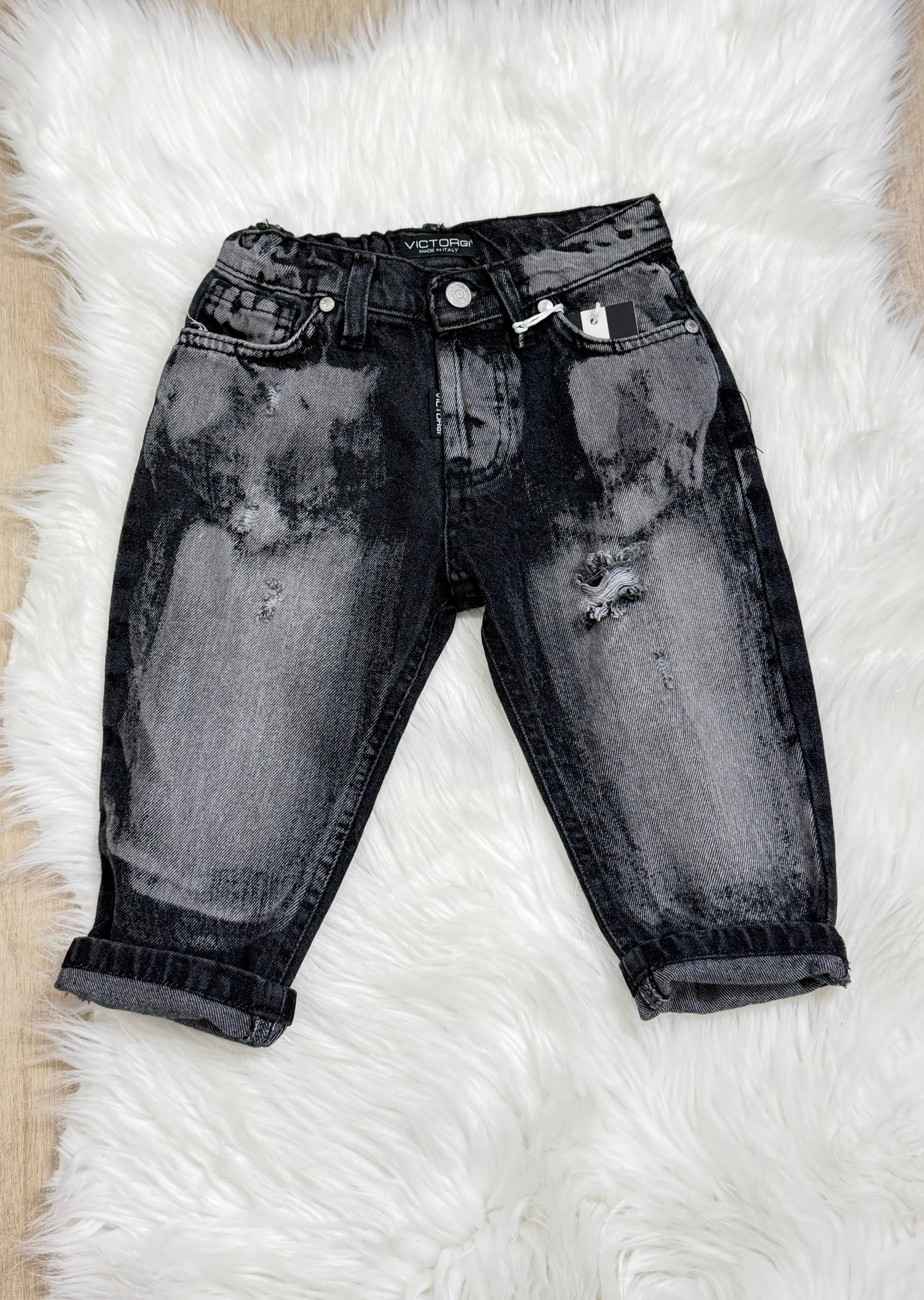 Jeans neonato black