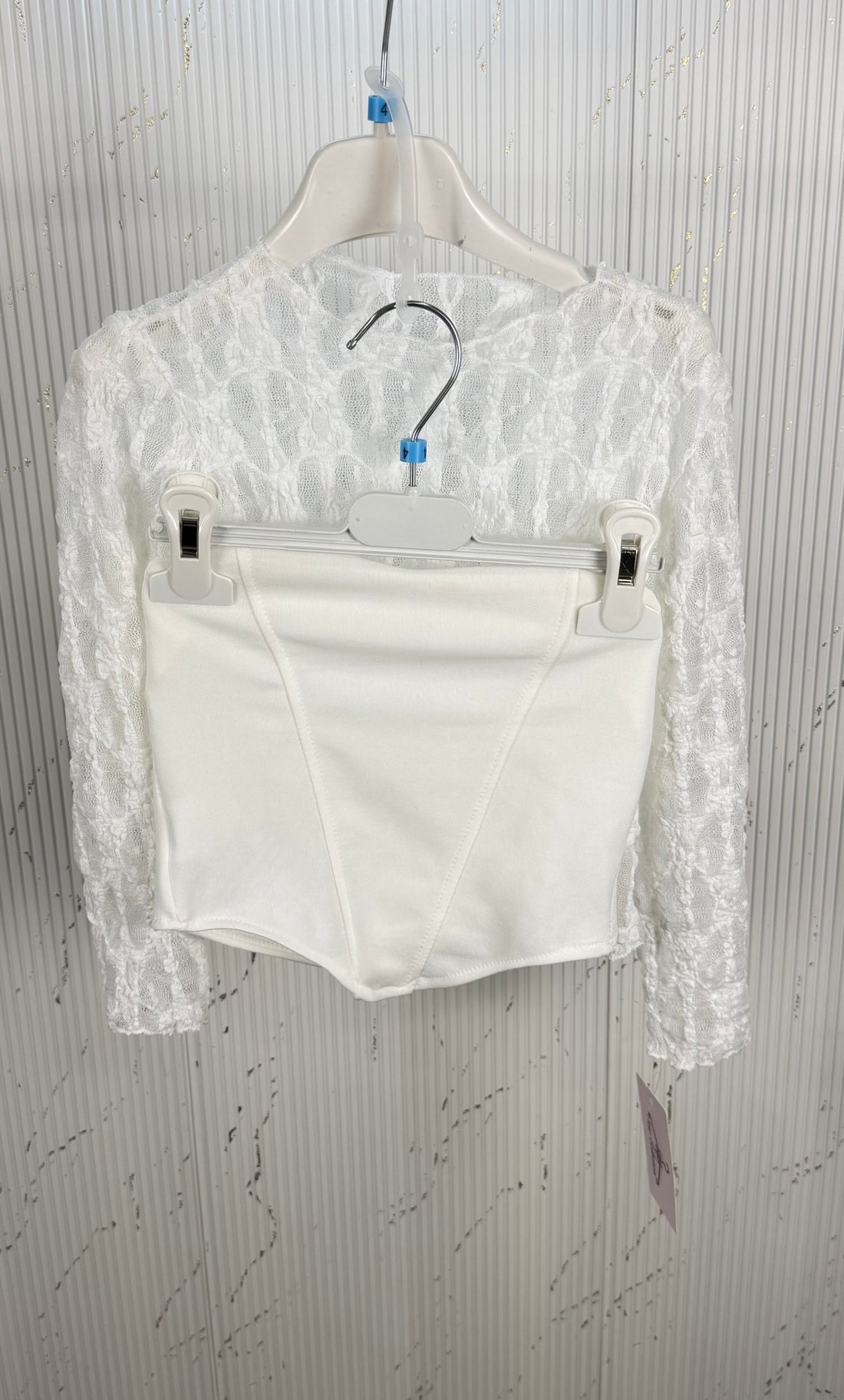 Maglia bambina con corpetto