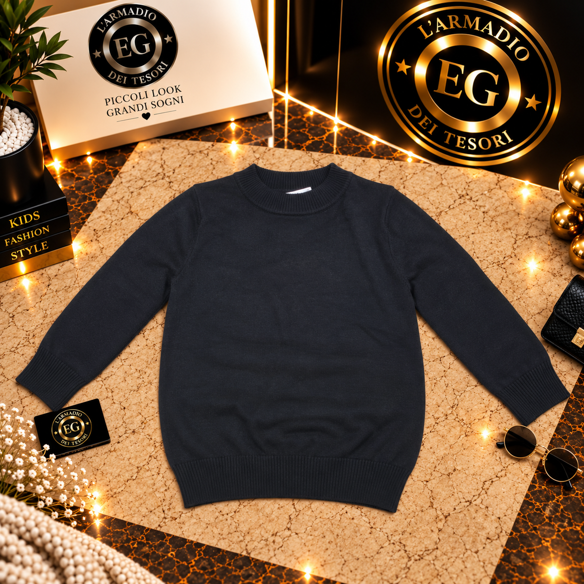 MAGLIA BAMBINA LUPETTO