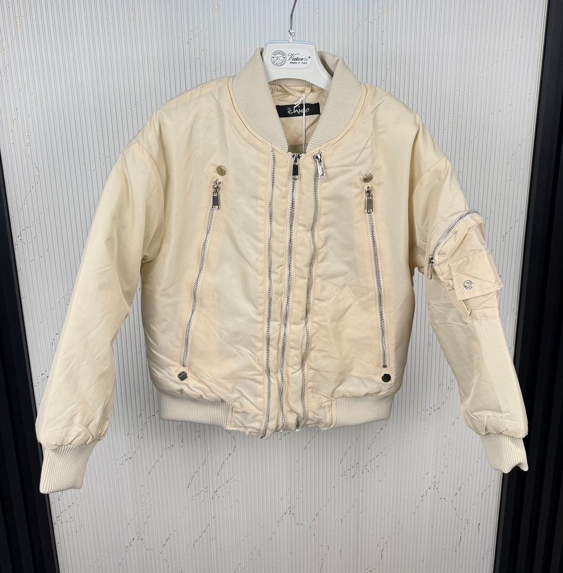 GIUBBINO bambino BOMBER ZIP