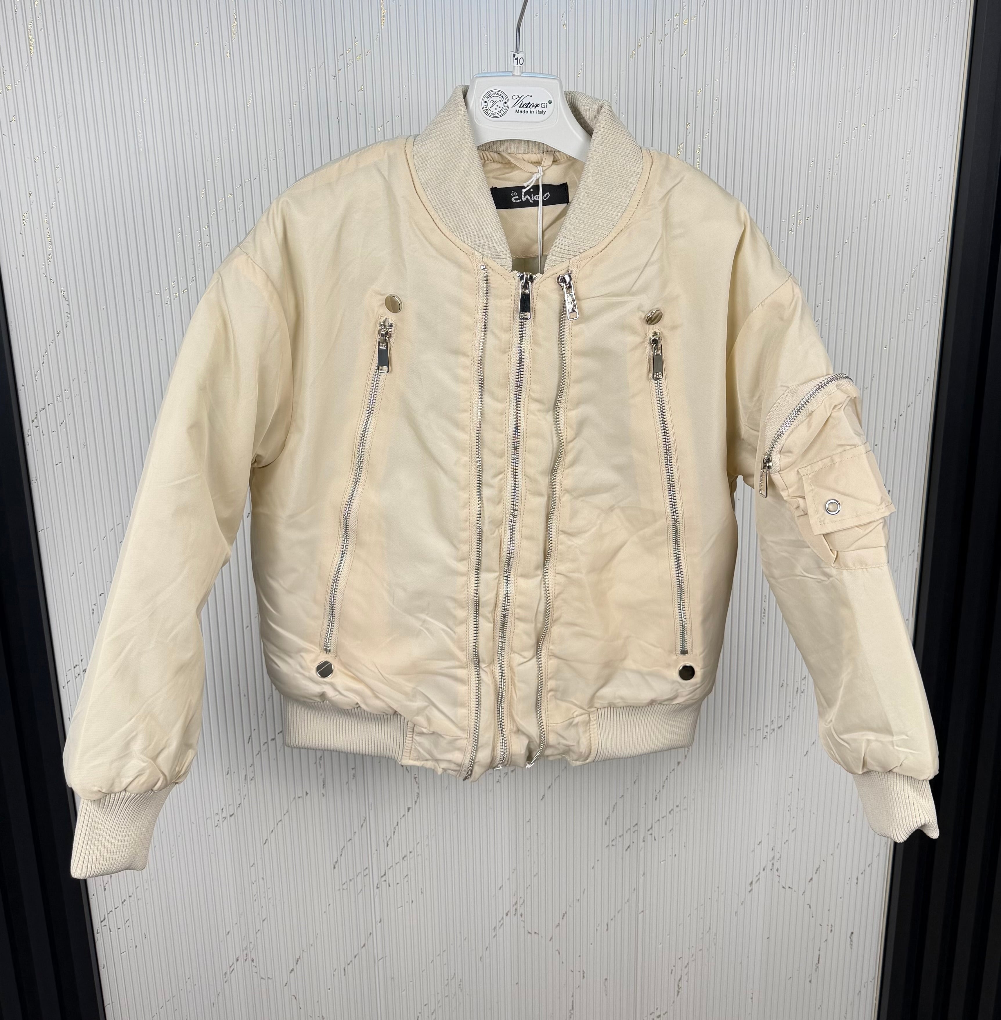 GIUBBINO bambino BOMBER ZIP