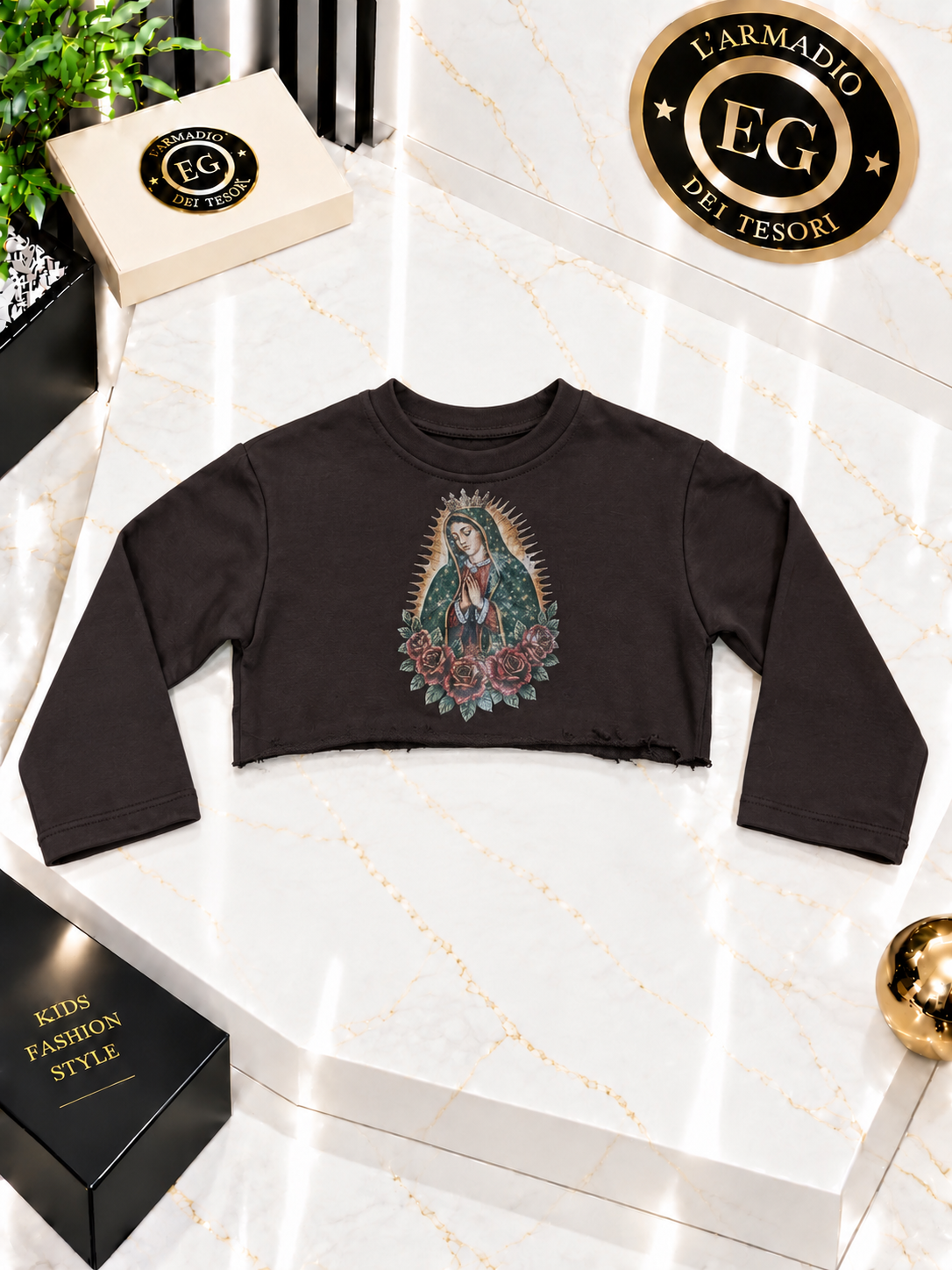 MAGLIA BAMBINA CROPMADY