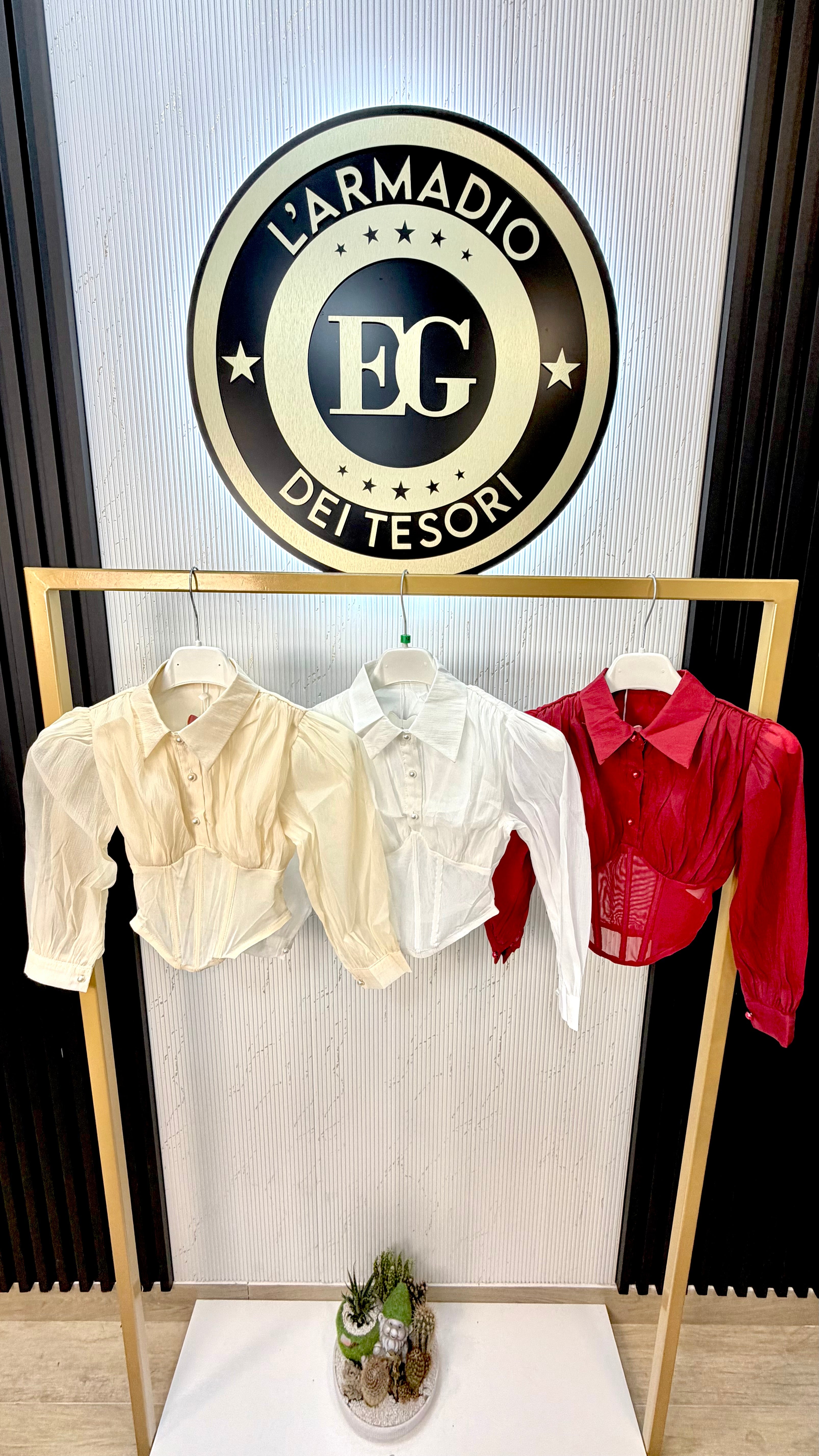 CAMICIA BAMBINA BUSTINO