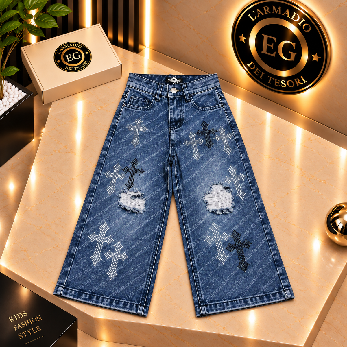 JEANS BAMBINO CHICOSANT