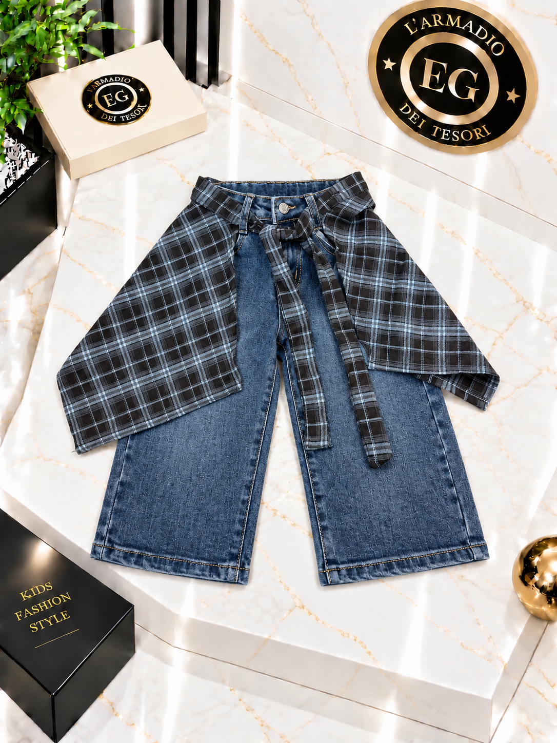 JEANS NEONATA BANDIS