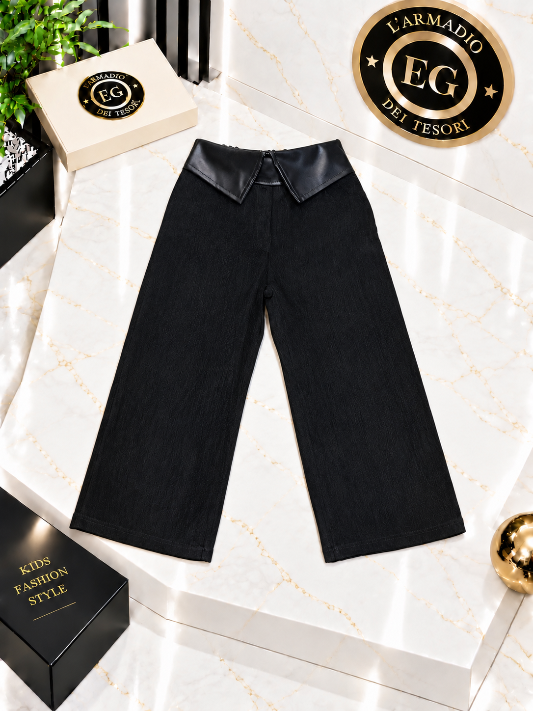 PANTALONE BAMBINA RISVOLPEL
