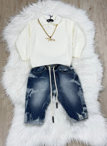 Jeans neonato francy