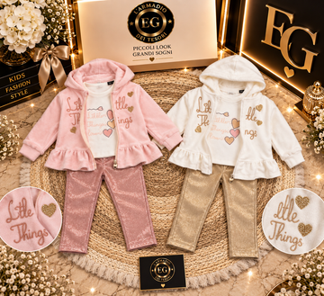 Completo neonata GLITTER
