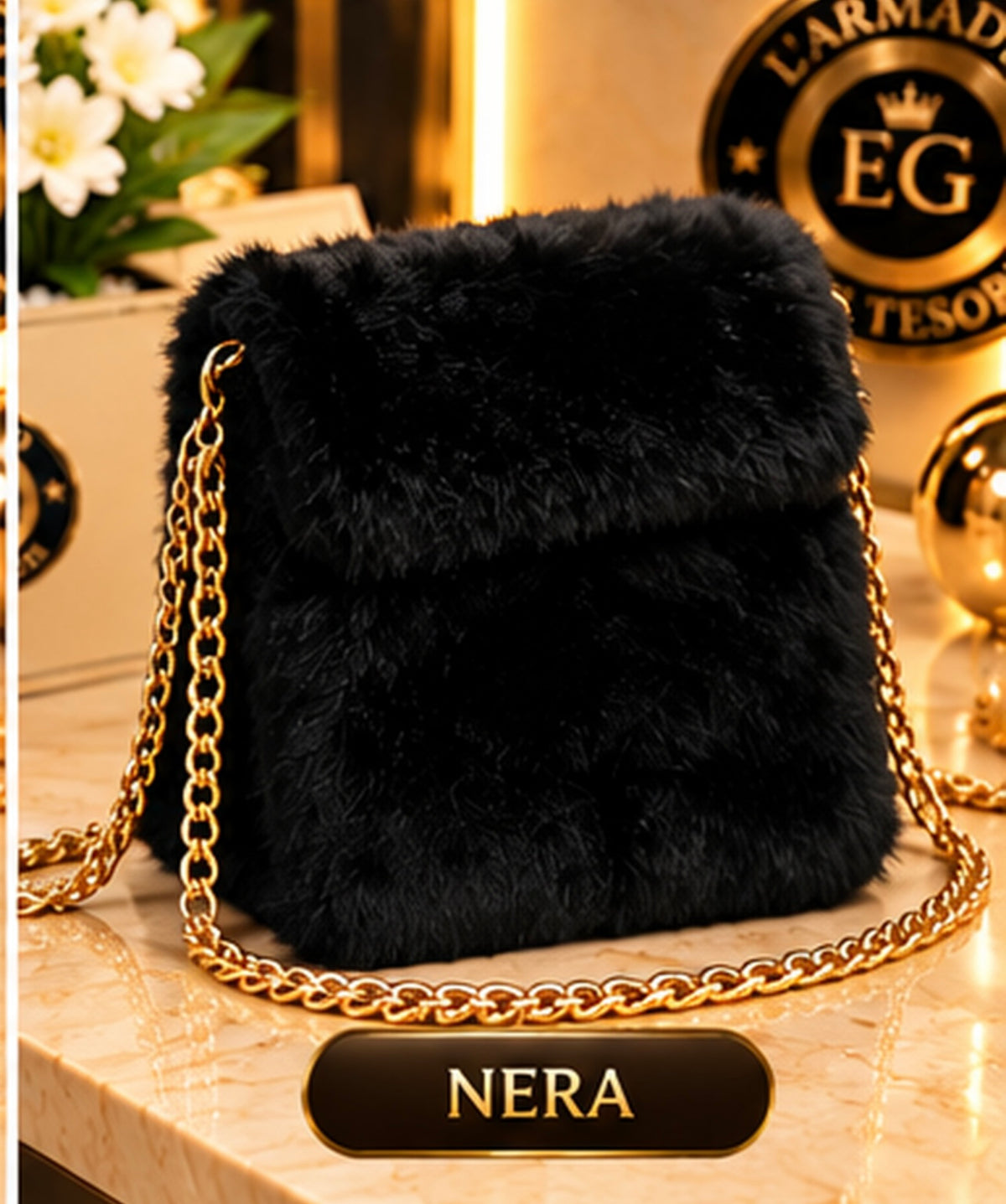 BORSA BAMBINA PELLICCIA